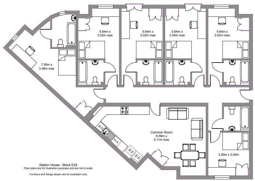 E25, Station House, Old Warwick Road, Leamington Spa floorplan