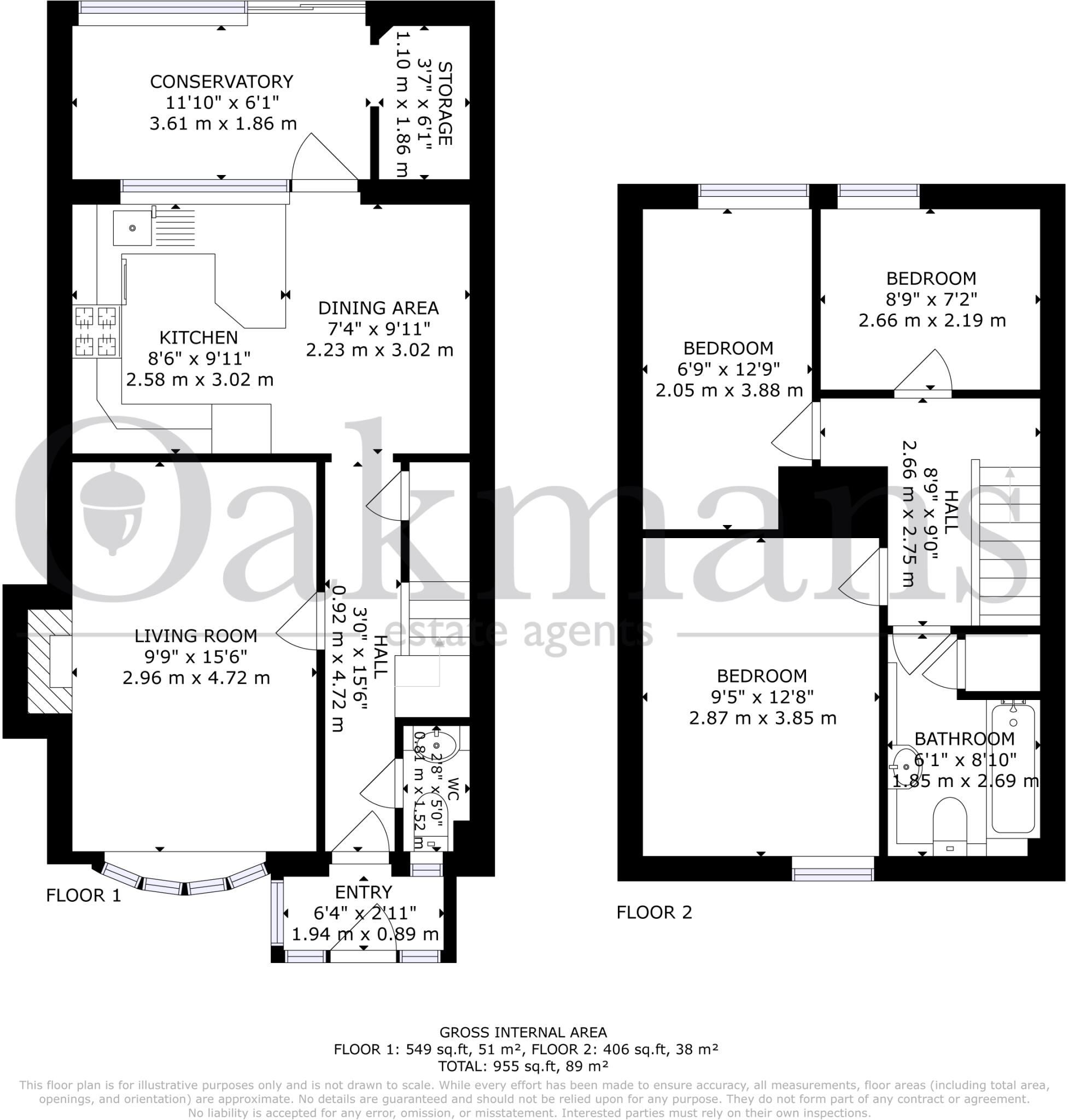 Birmingham, B32 floorplan