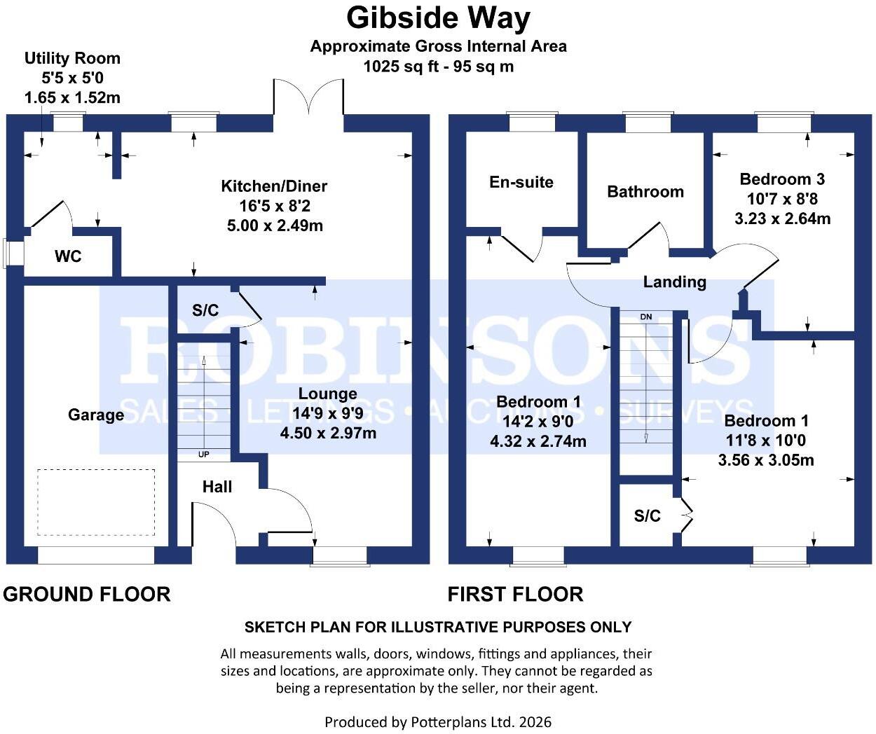 Gibside Way, Spennymoor floorplan