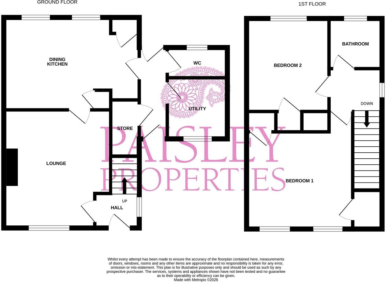 Riber Avenue, Barnsley, S71 3PT floorplan