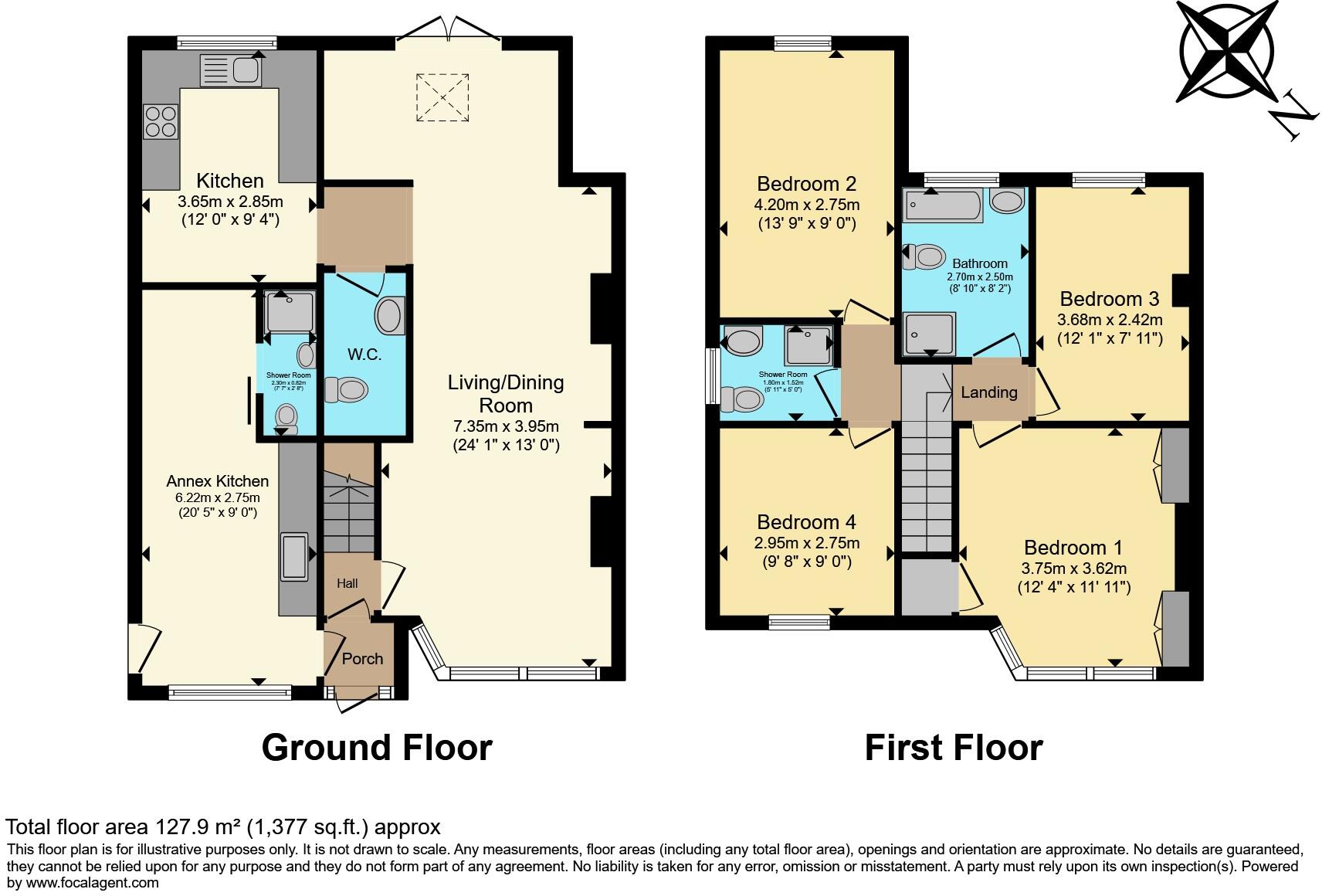 Dryleaze Road, Bristol, BS16 floorplan