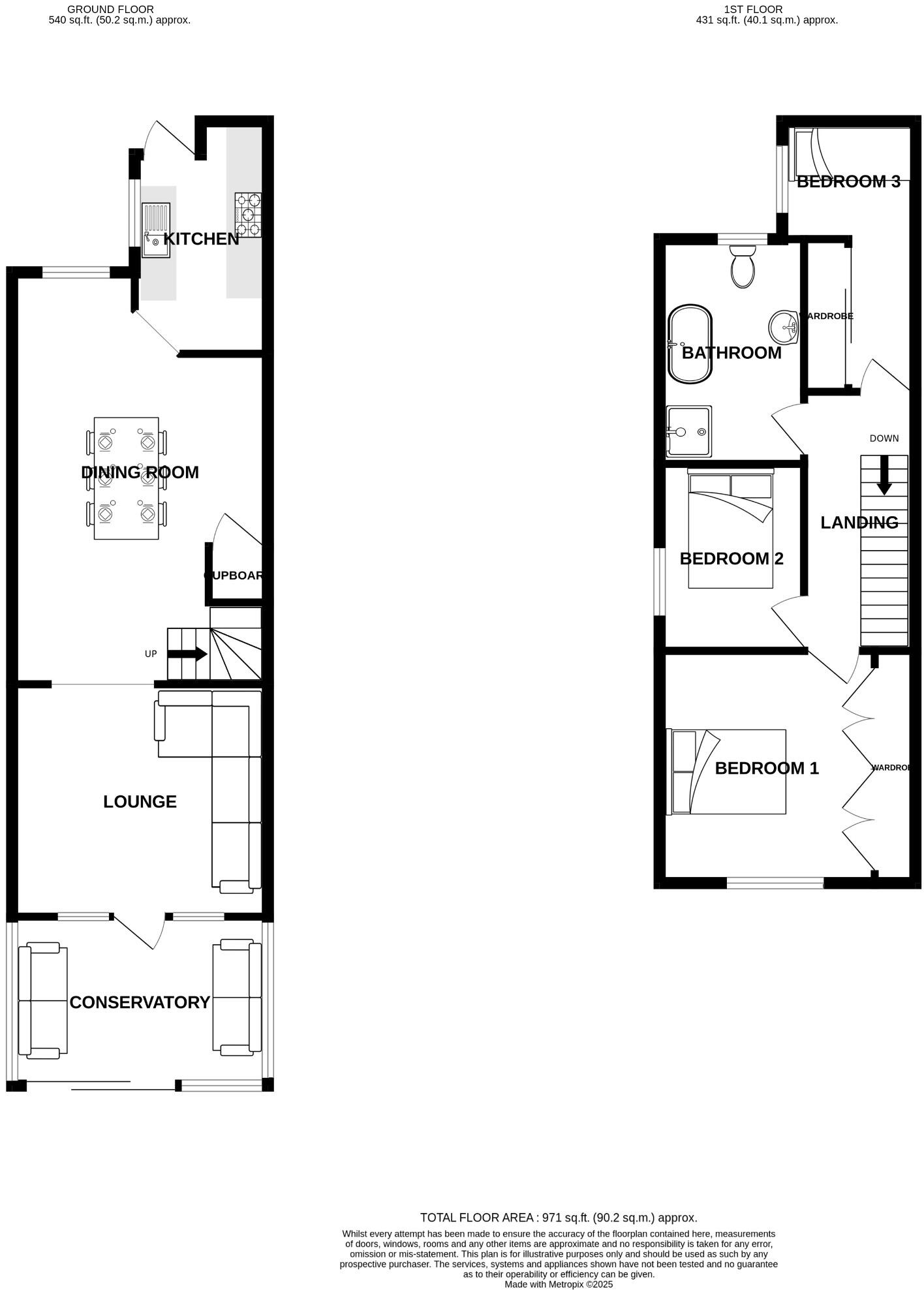 Cressington Gardens, Ellesmere Port floorplan