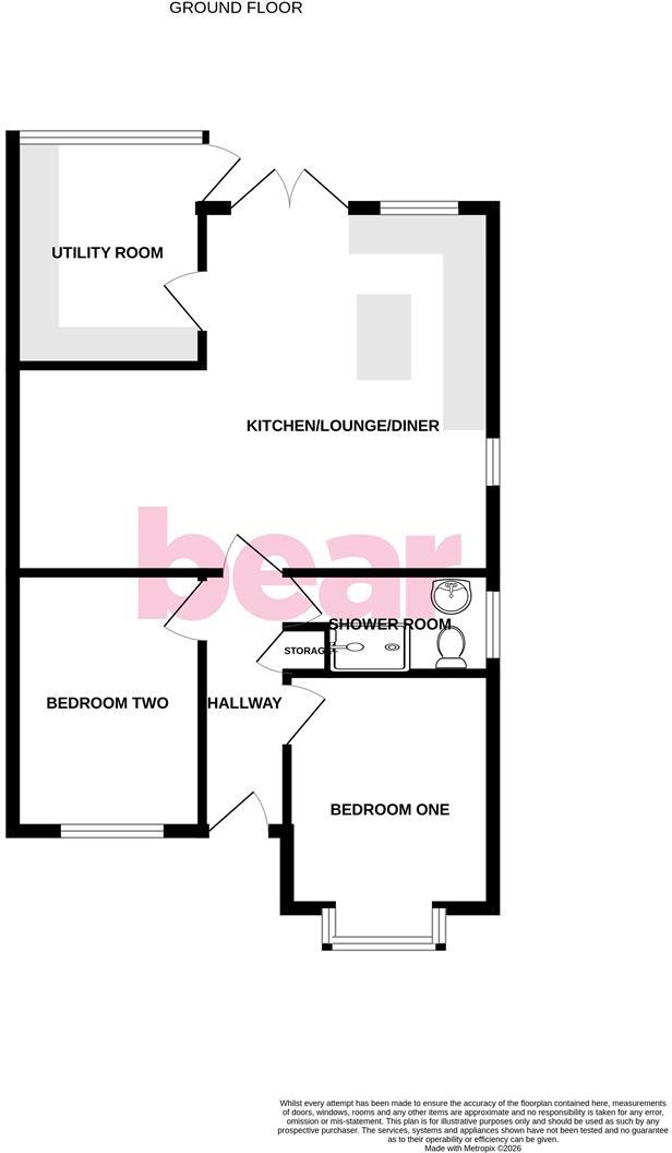 Glebe Way, Benfleet, Essex floorplan