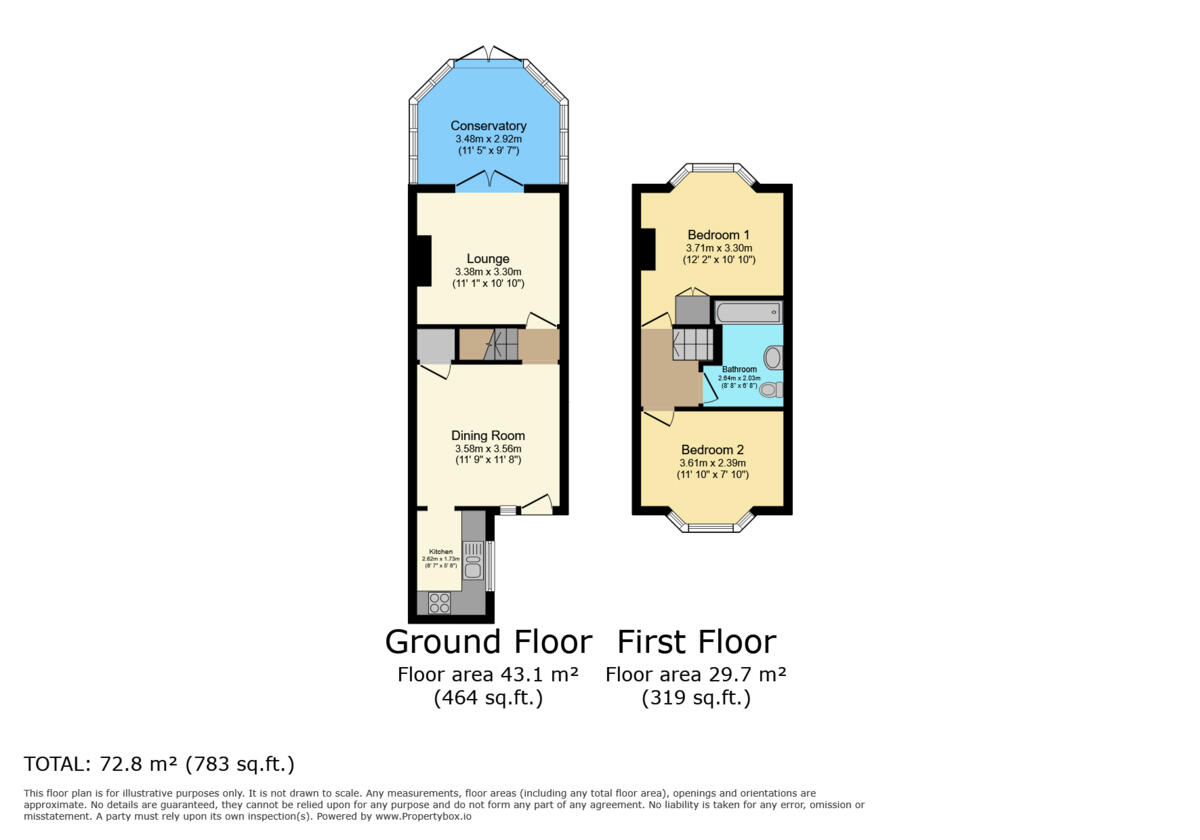 Leeson Road, Ventnor, PO38 floorplan