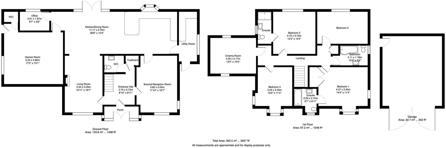 Woodham Road, Battlesbridge, SS11 floorplan