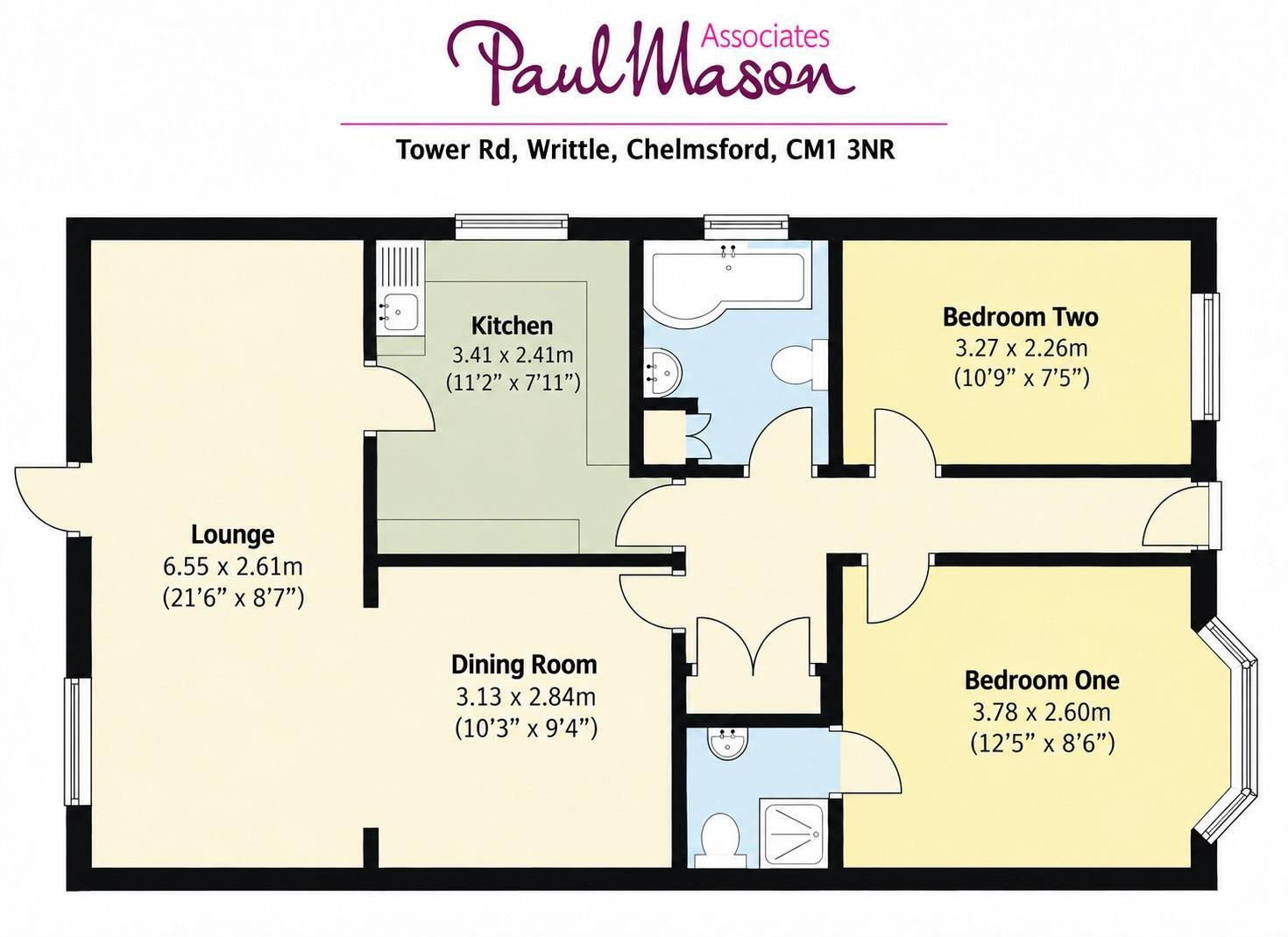Tower Road, Writtle, Chelmsford floorplan