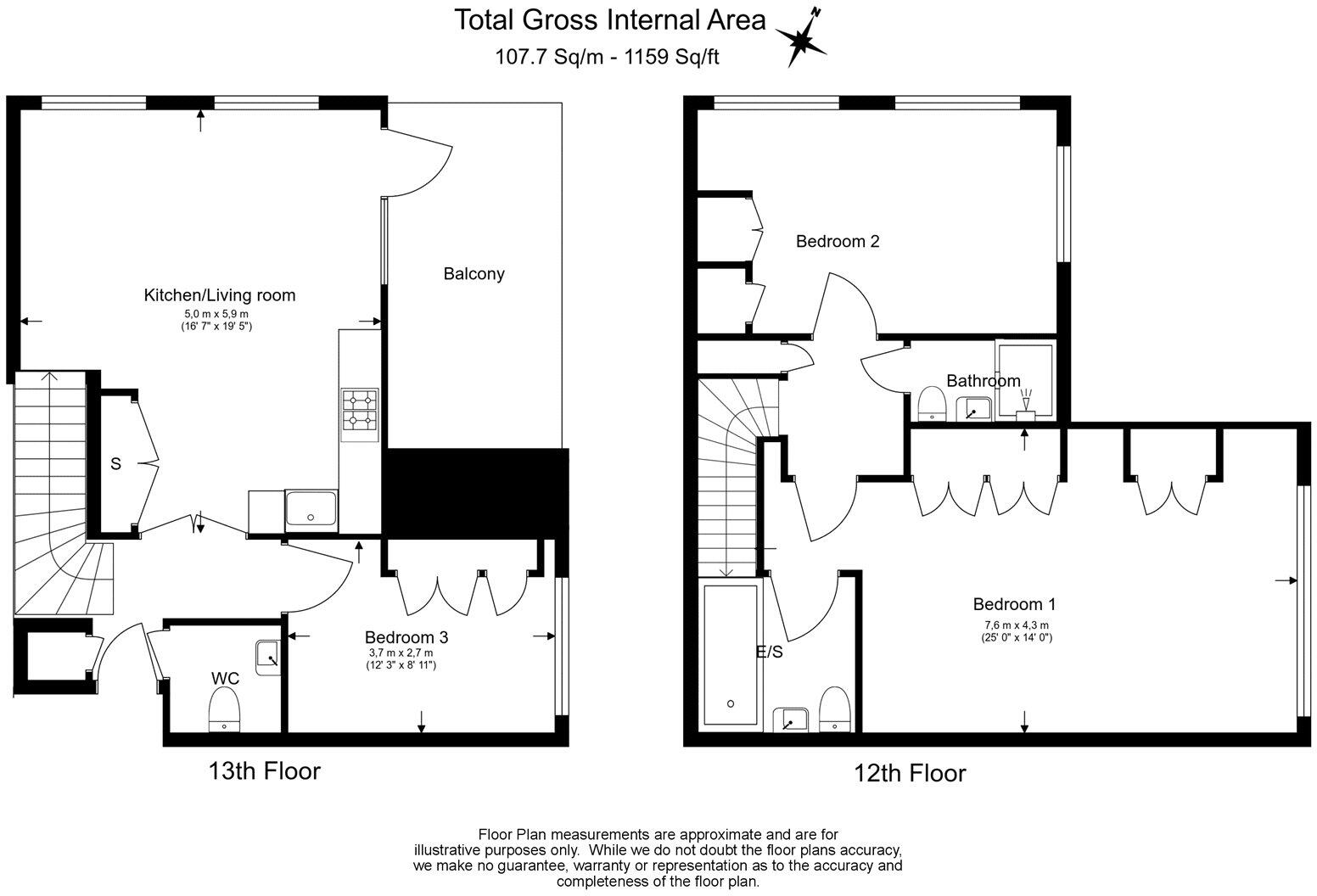 Victory Parade, London, SE18 floorplan