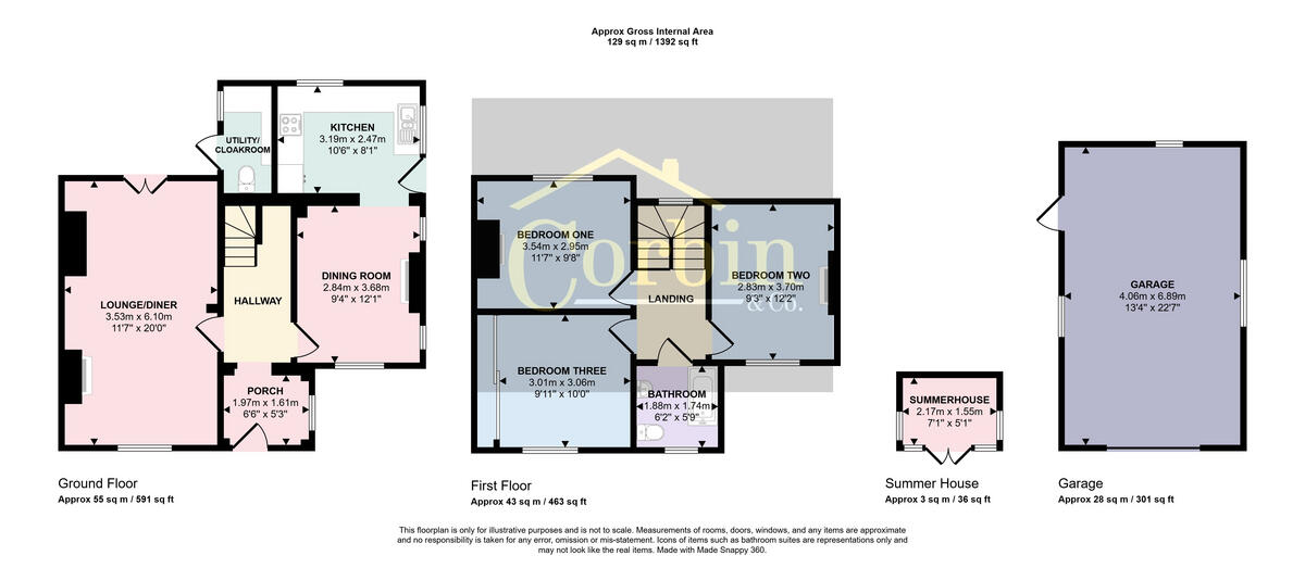 Wimborne Road, Bournemouth, BH11 9 floorplan