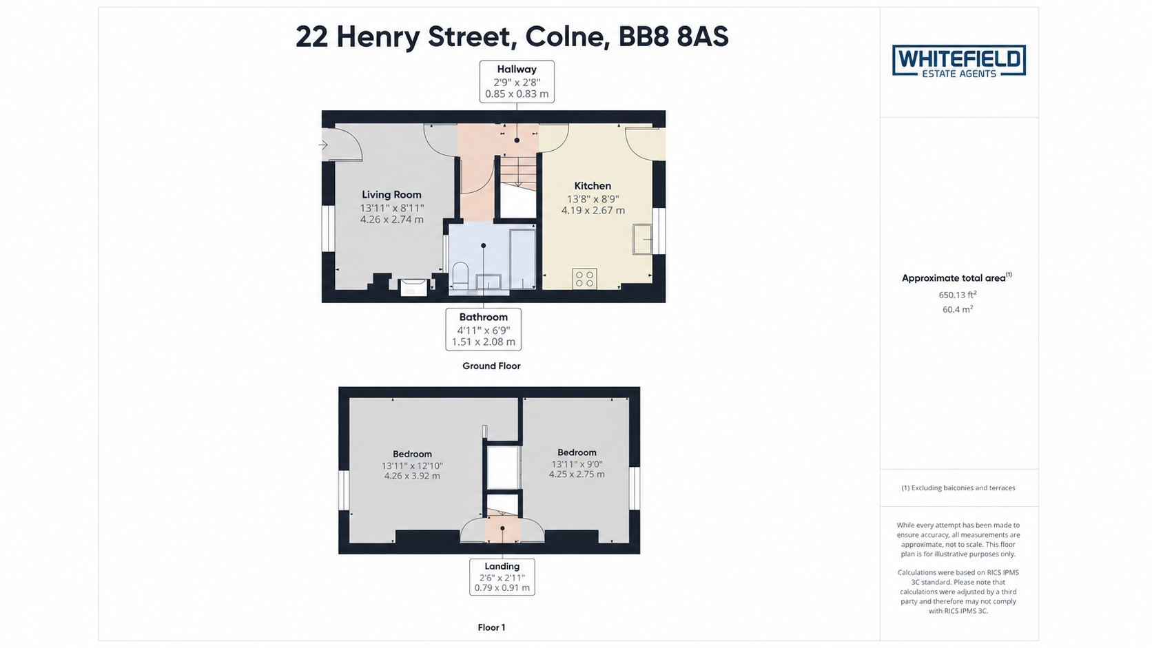 Henry Street, Colne, Lancashire floorplan
