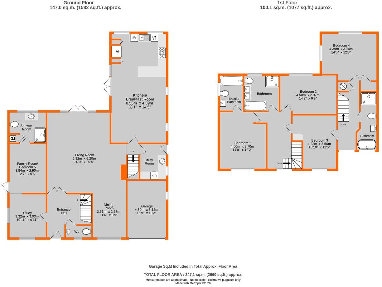 Brabourne Rise, Park Langley, Beckenham, BR3 floorplan