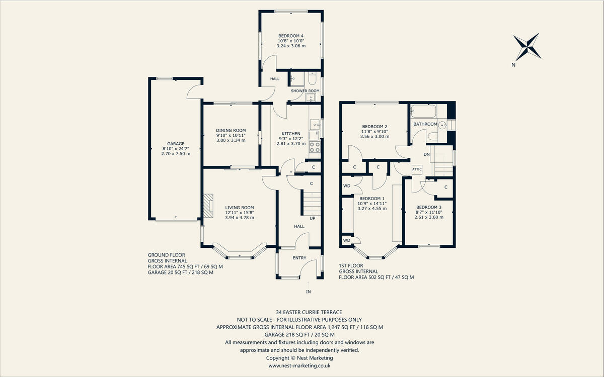 34 Easter Currie Terrace, Edinburgh, EH14 floorplan