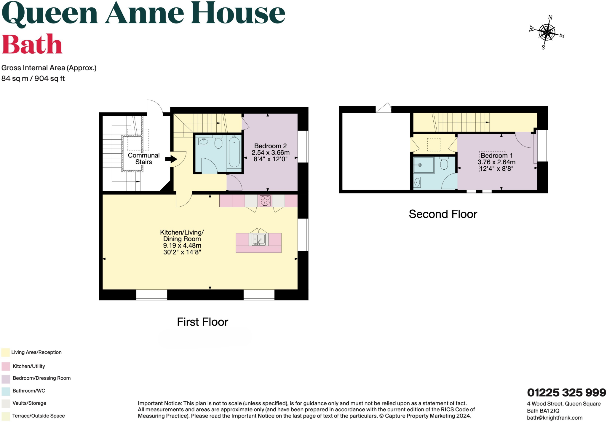 Apartment 5, Queen Anne House, Charlotte Street, Bath, Somerset, BA1 floorplan