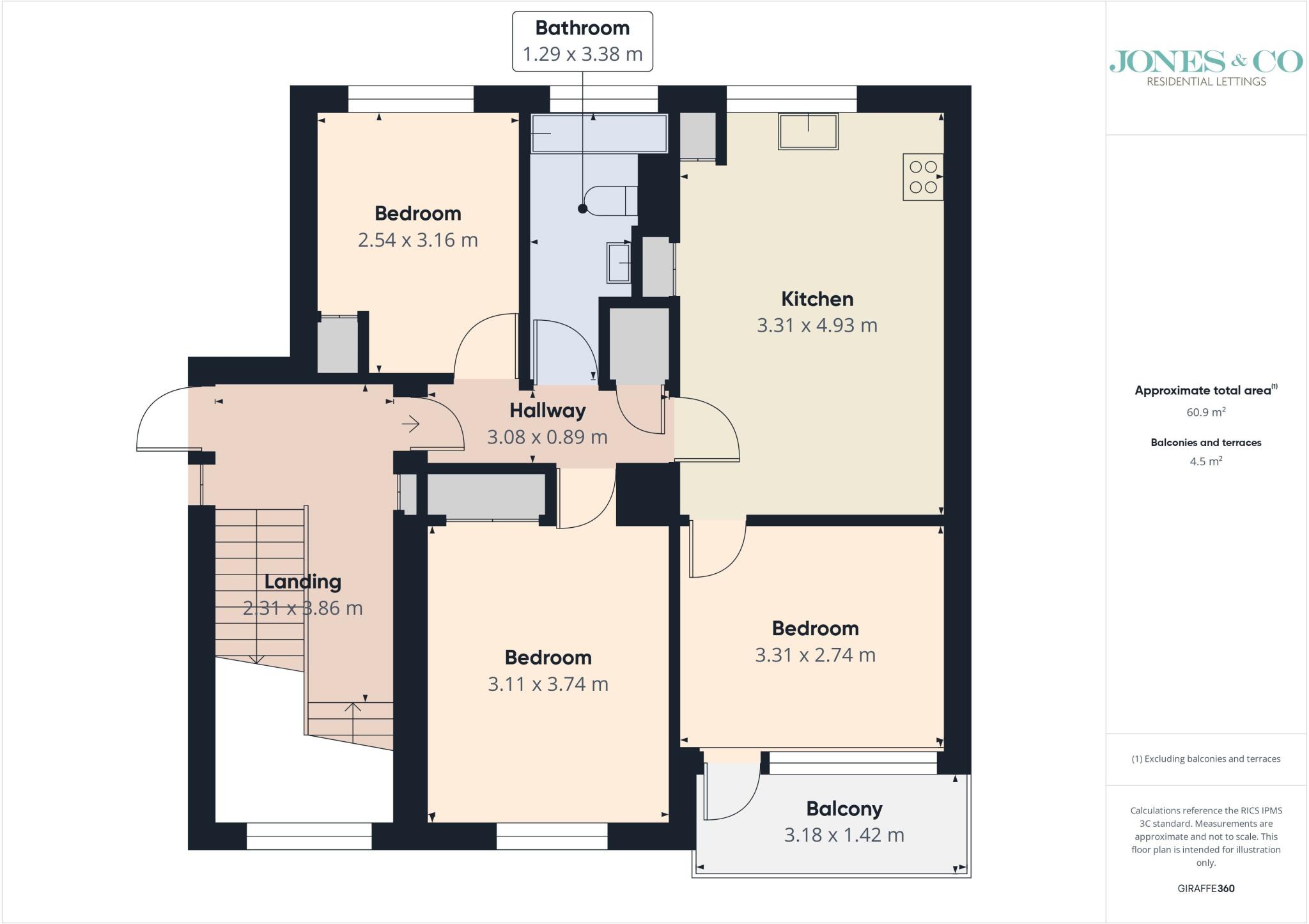 Paradise Place floorplan