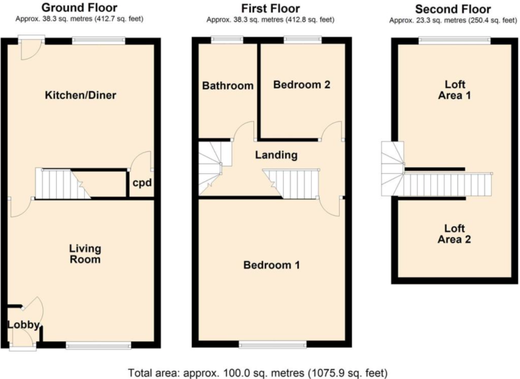 School Street, Goodshaw, Rossendale floorplan
