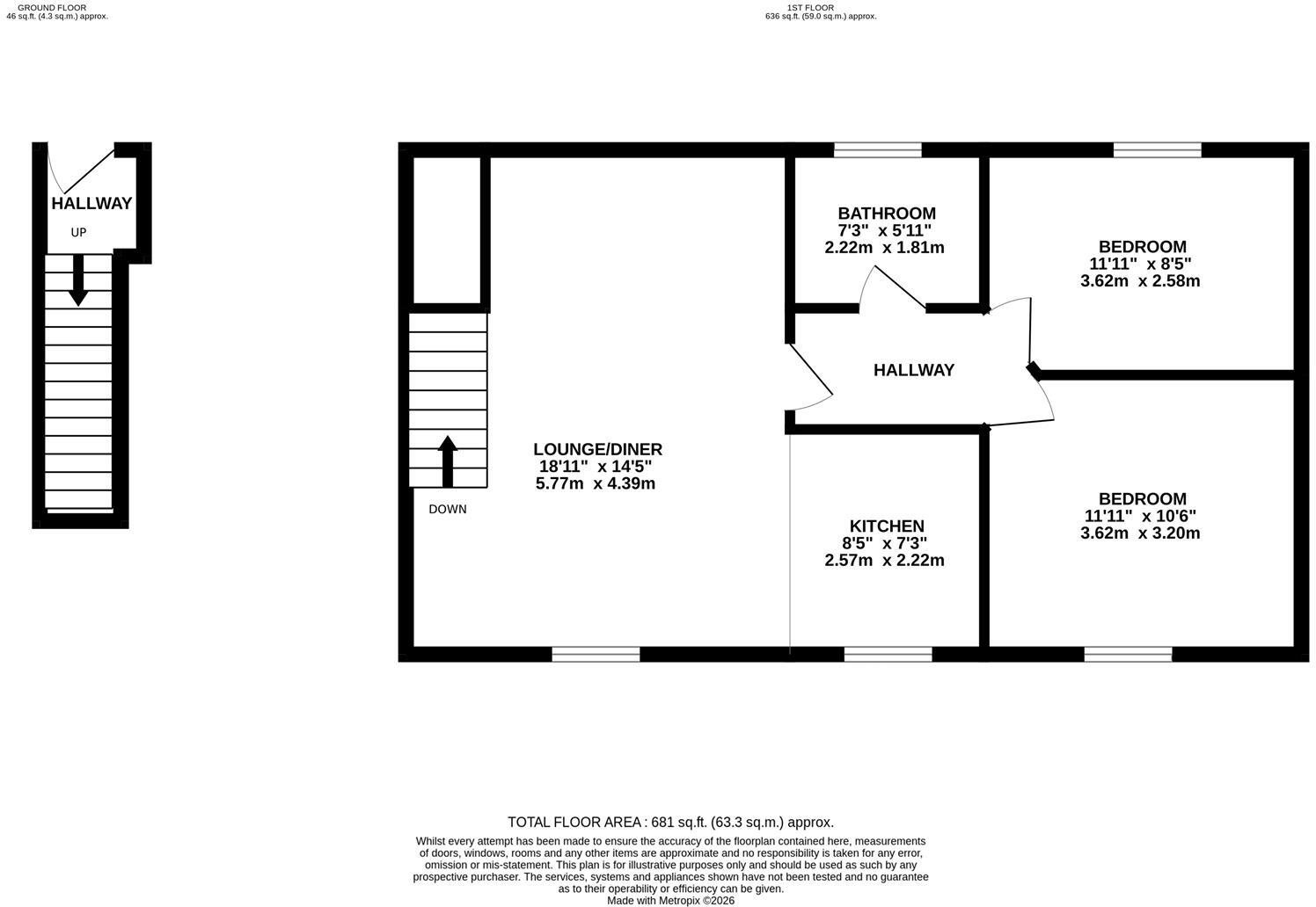 Buckle Lane, Priors Hall Park floorplan