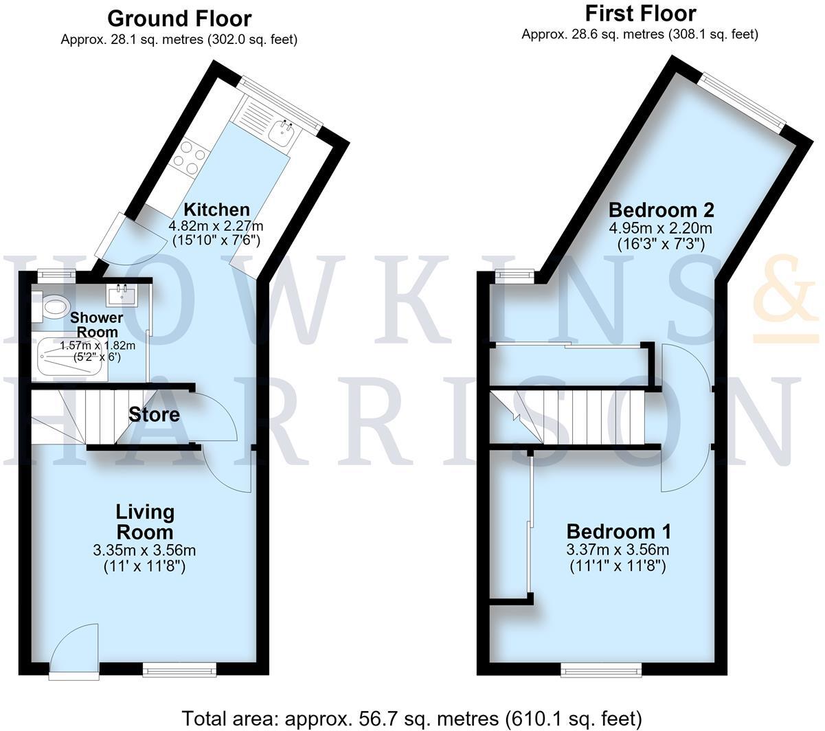 City Of Three Waters, Whitwick, LE67 floorplan