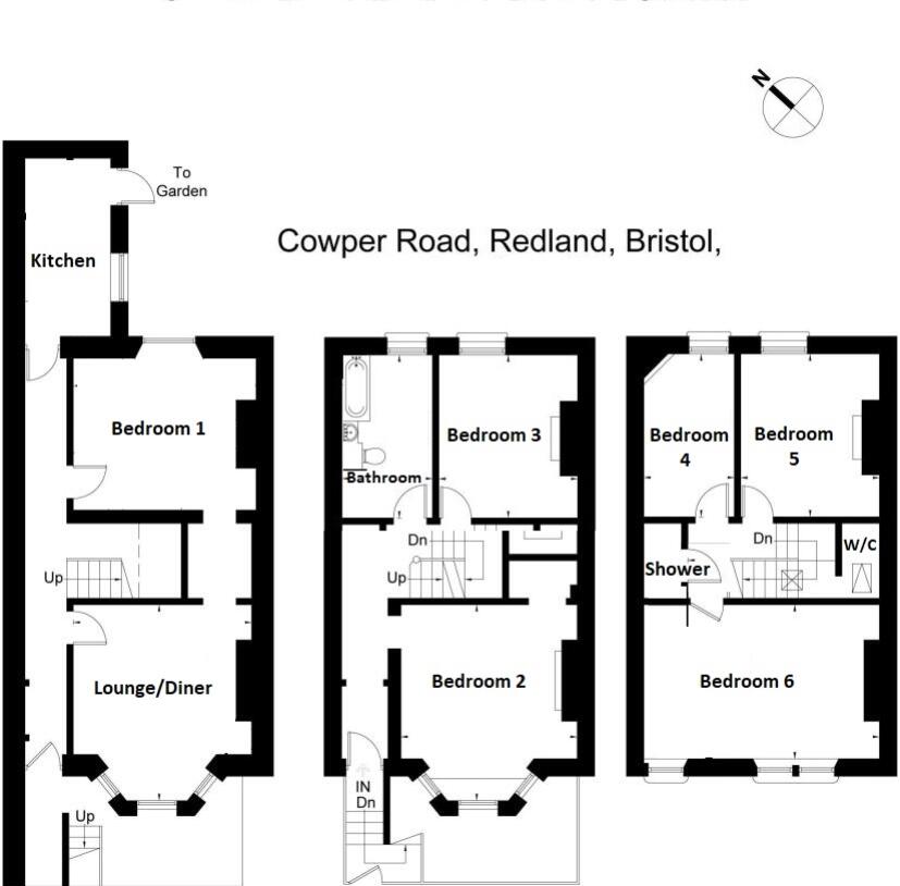 Cowper Road, Redland, Bristol, BS6 floorplan