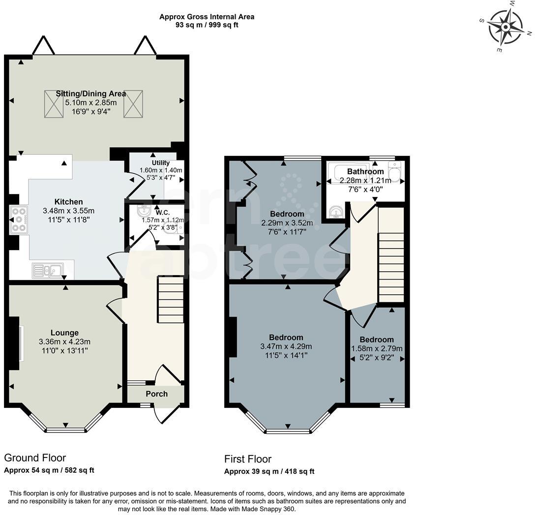Fairfield Avenue, Victoria Park, Cardiff floorplan