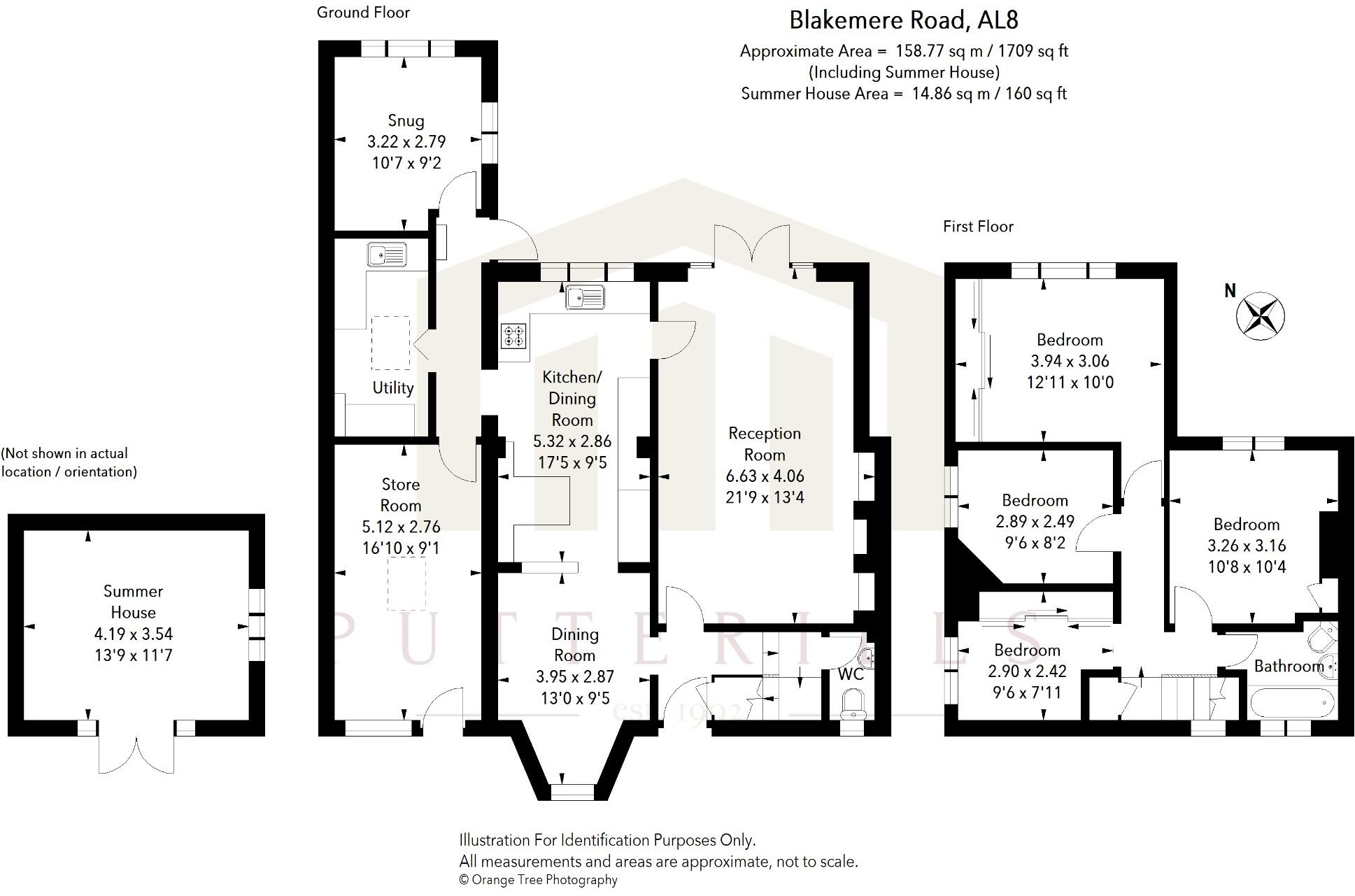 Blakemere Road, Welwyn Garden City, Hertfordshire, AL8 floorplan