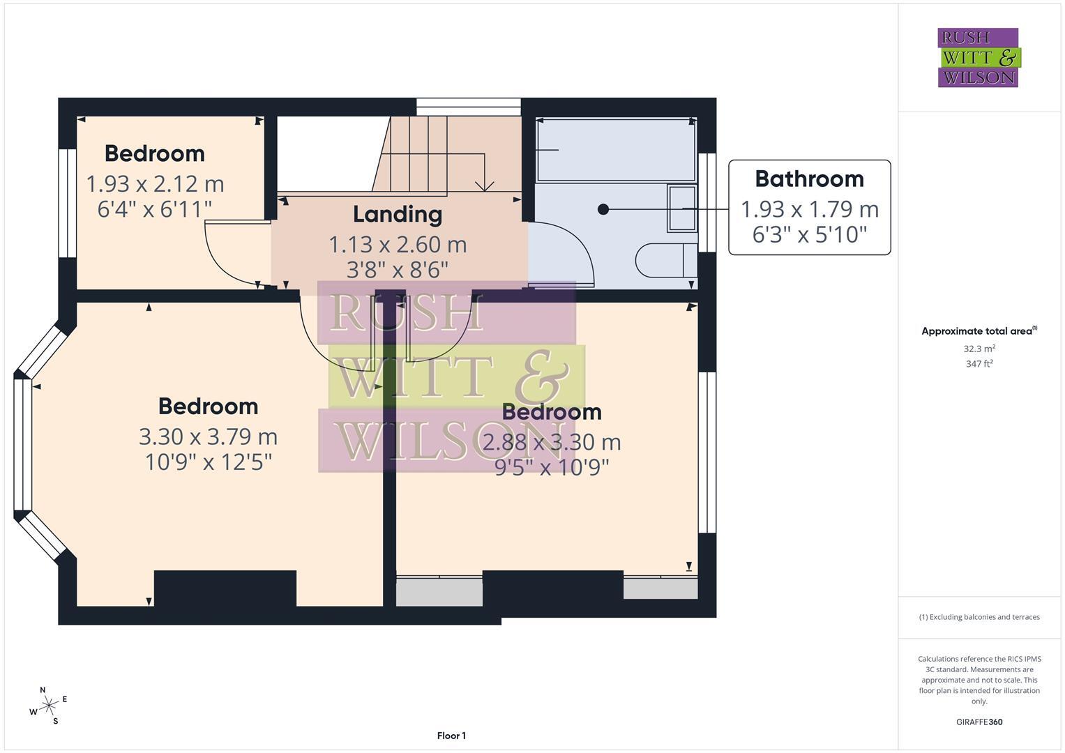 Athelstan Road, Hastings floorplan