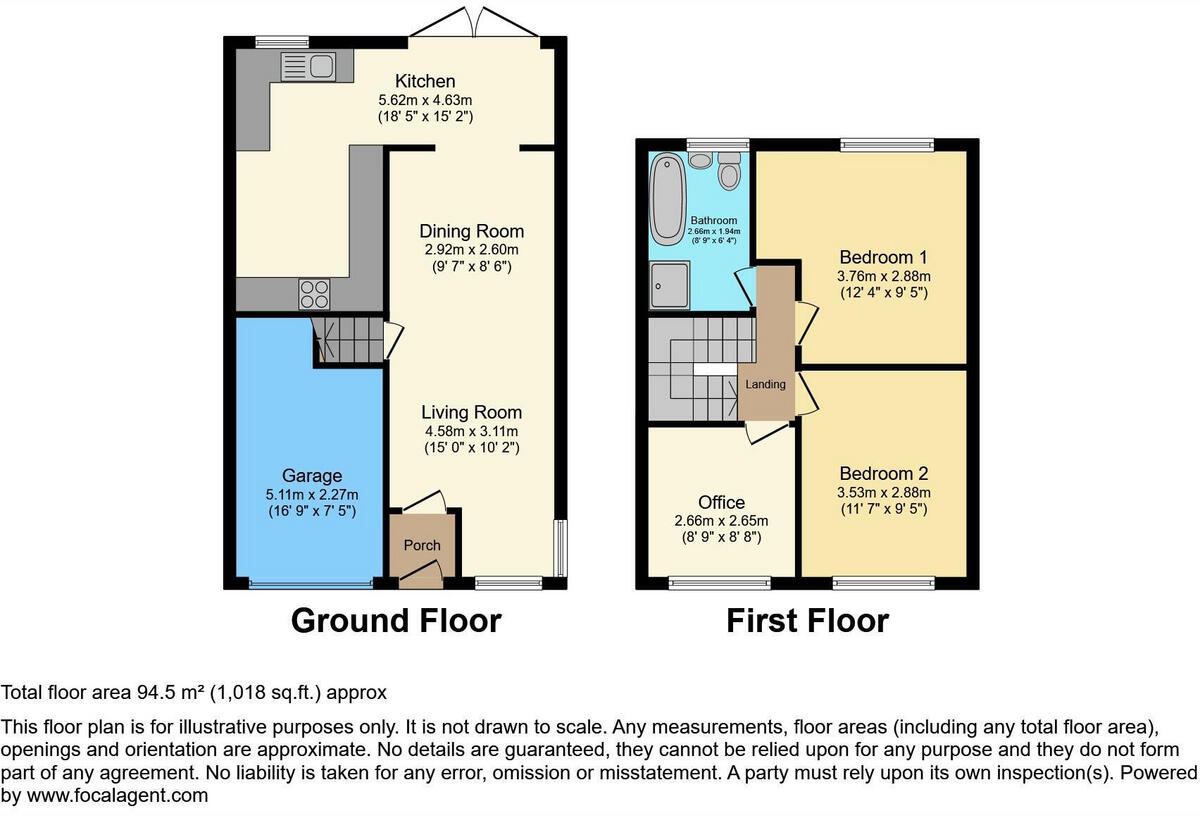 Applehaigh View, Royston floorplan