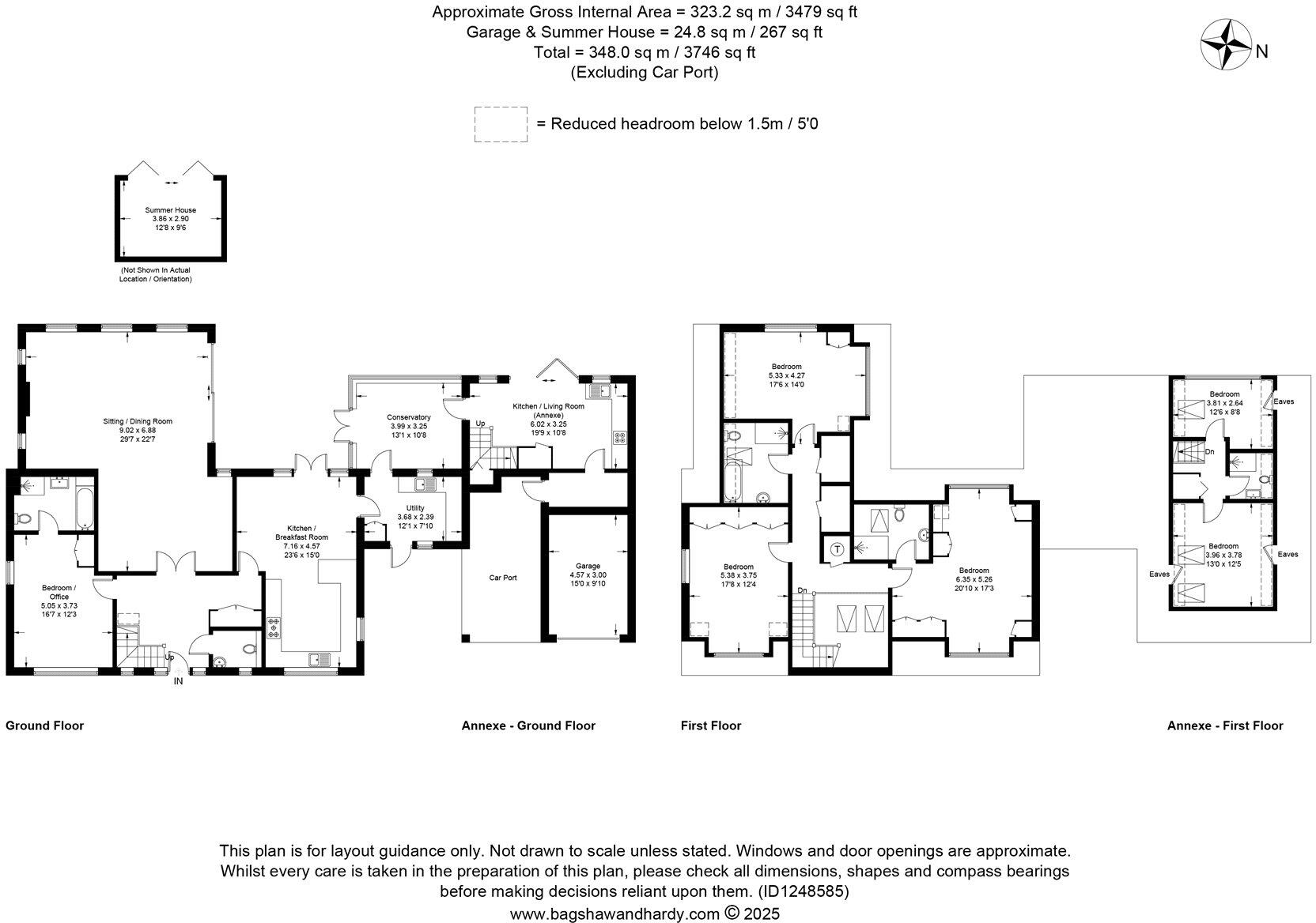 The Street, West Clandon, Surrey, GU4 floorplan