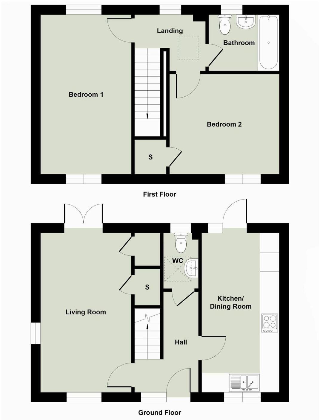 Peacock Drive, Bradwell, Great Yarmouth floorplan