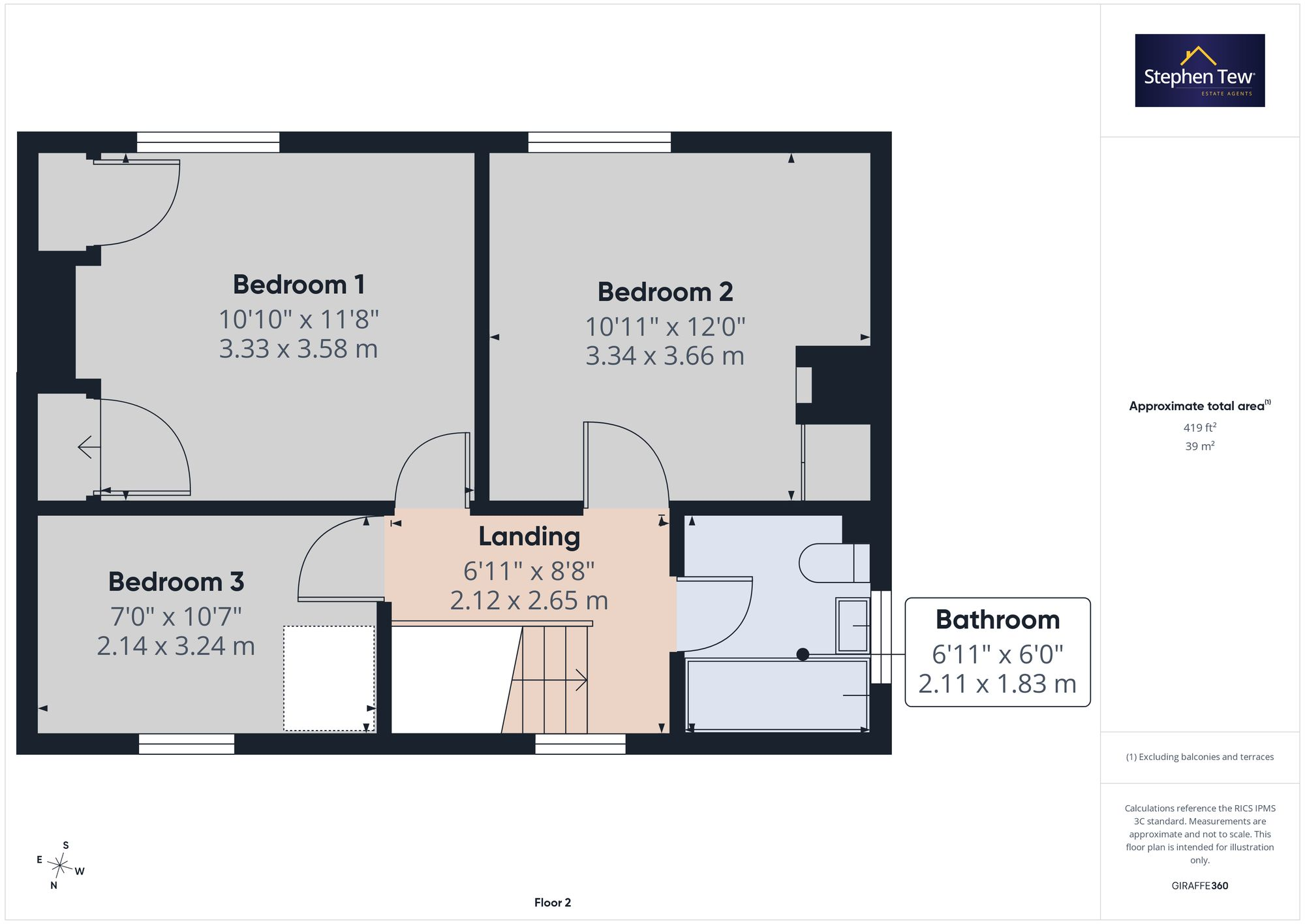 Derby Crescent, Inskip, PR4 floorplan