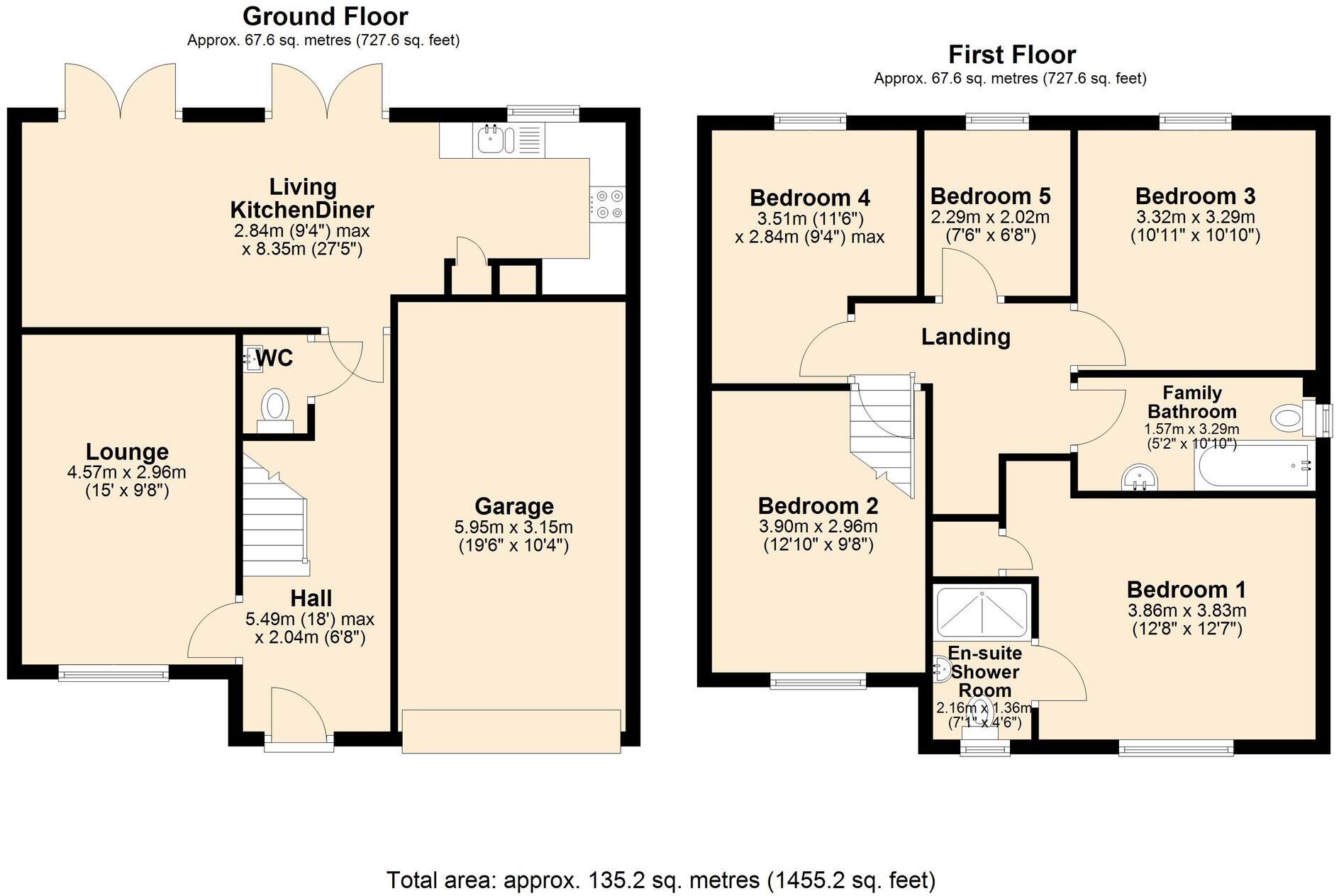 Dragonfly Close, East Leake, LE12 floorplan