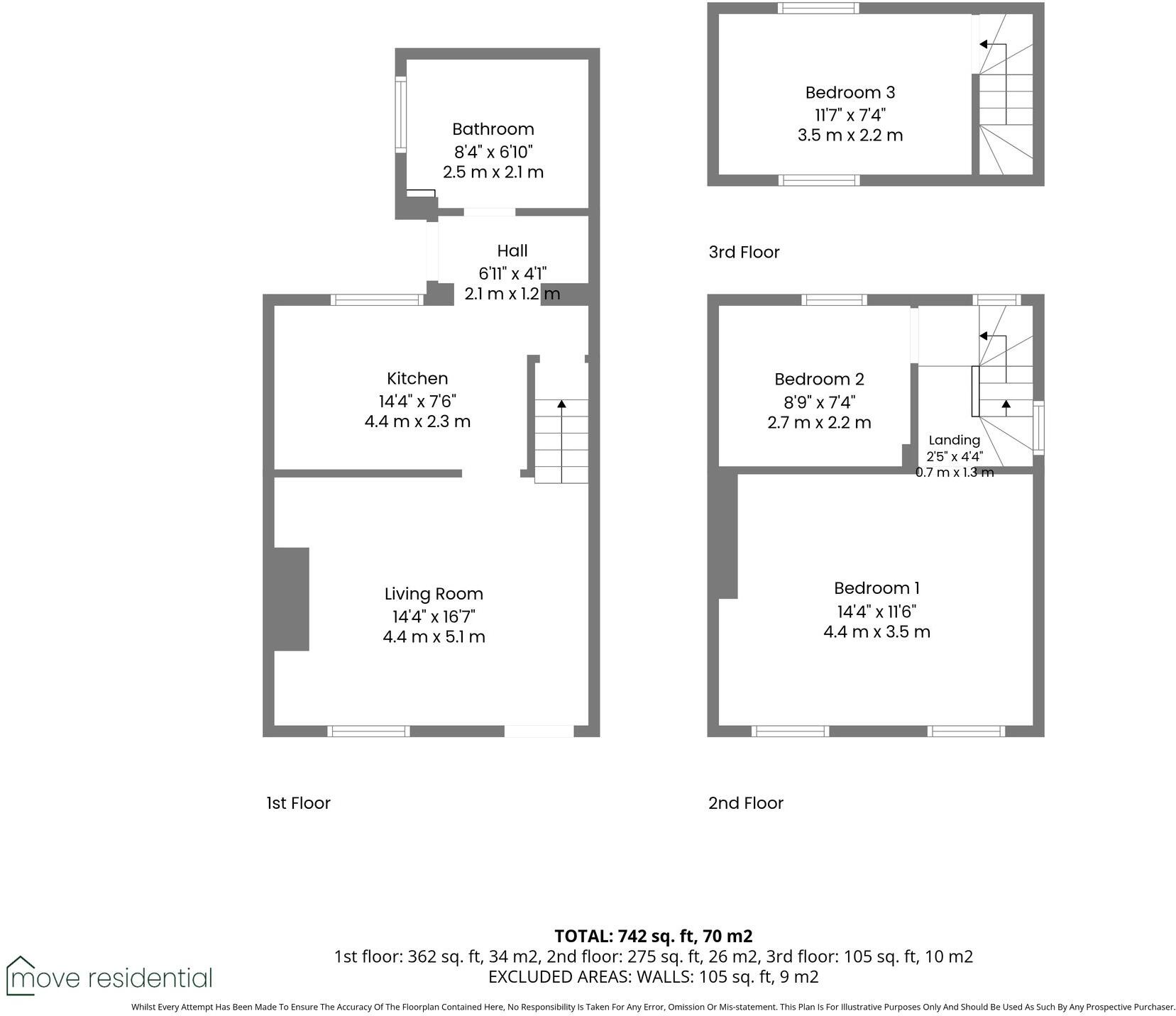 Anderton Terrace, Liverpool, L36 floorplan