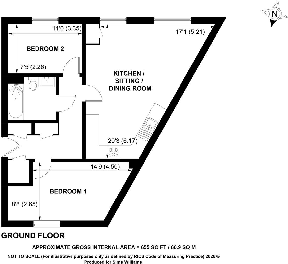 1 Old Bottle Way, Fontwell floorplan