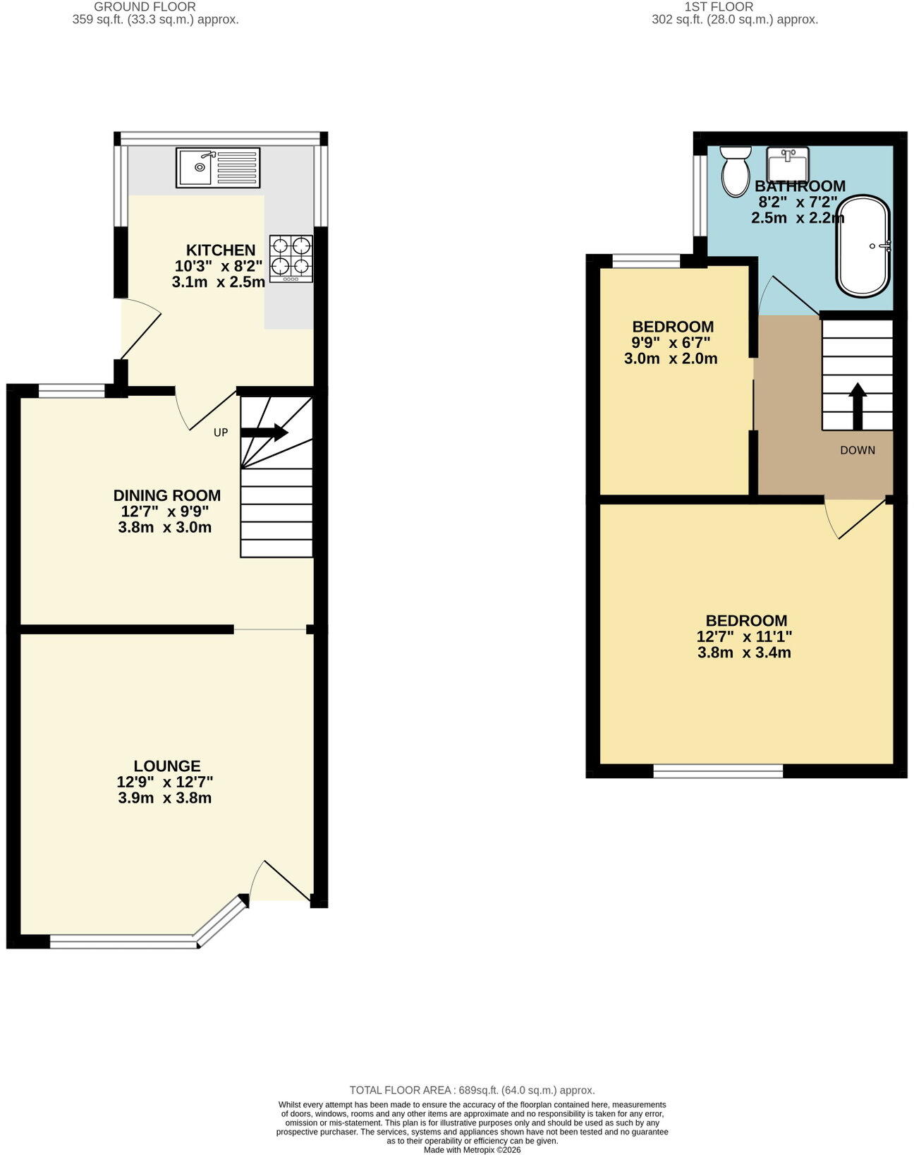 Rushmere Avenue, Levenshulme, Manchester, M19 floorplan