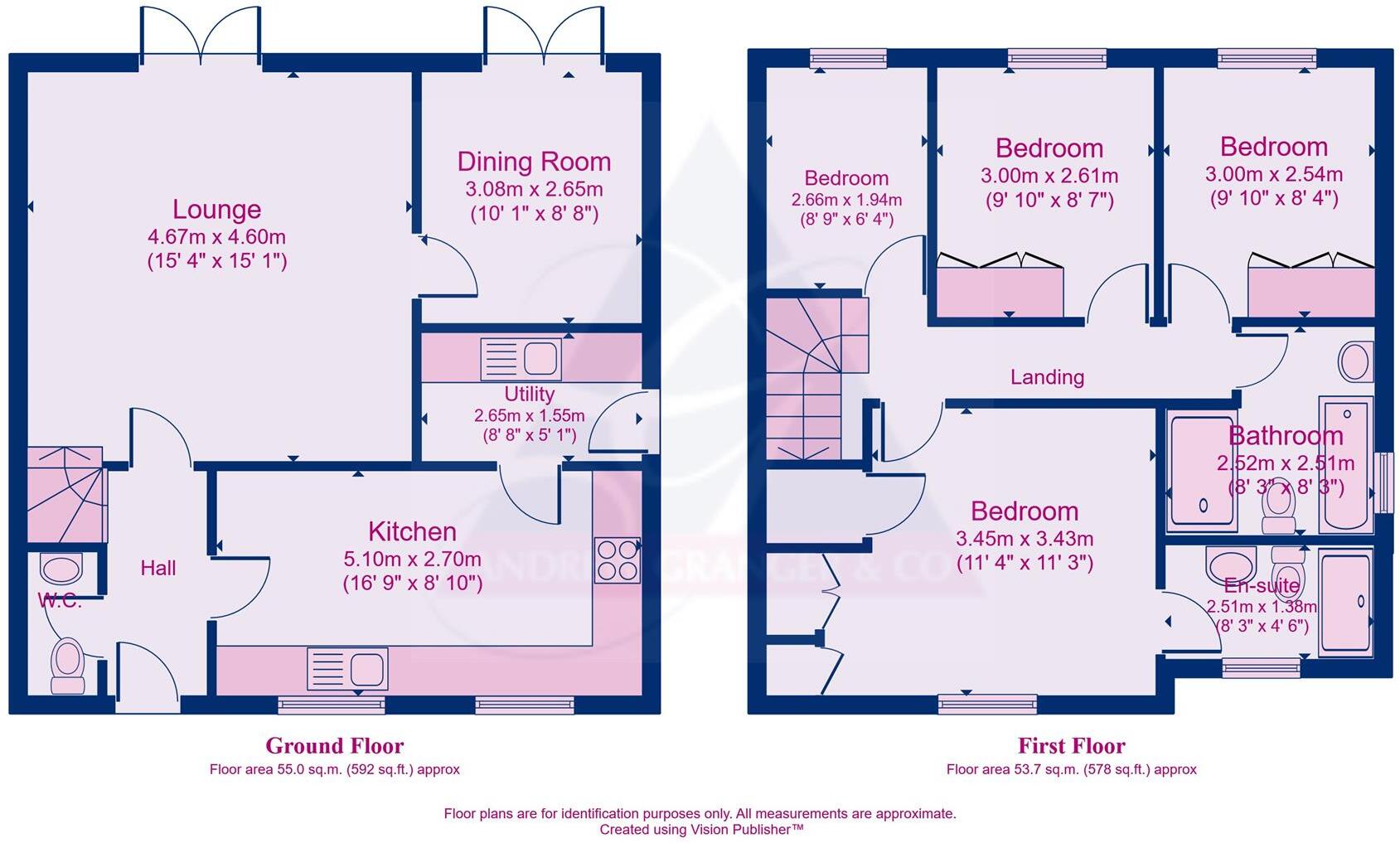 Lathkill Street, Market Harborough floorplan