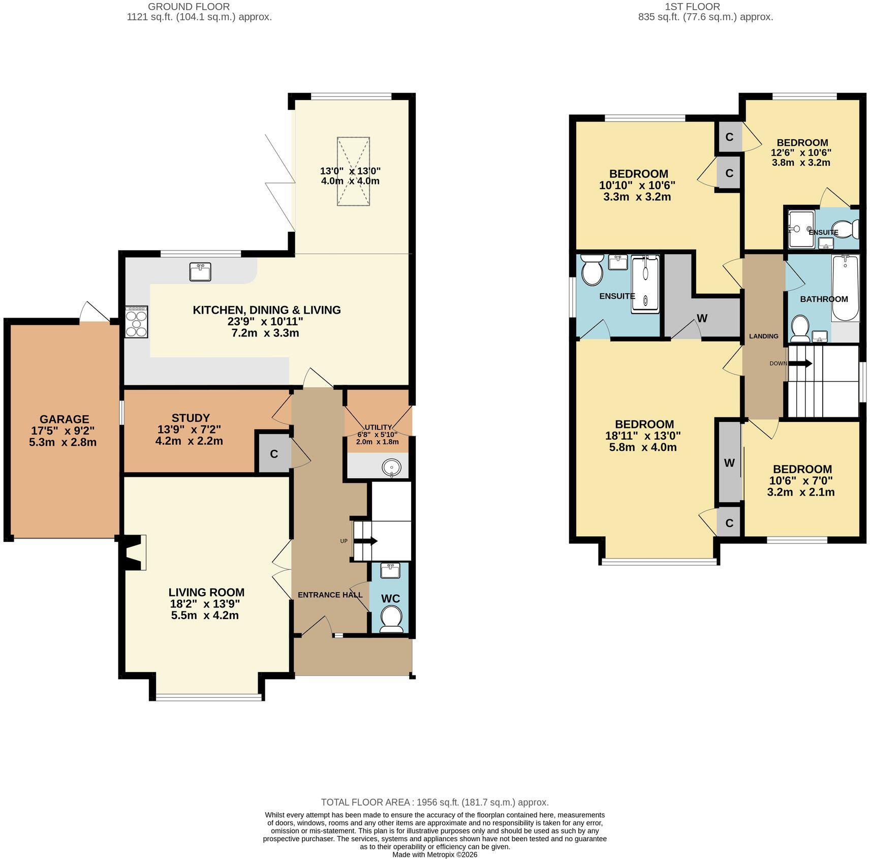 Worcester Road, Great Witley, WR6 floorplan