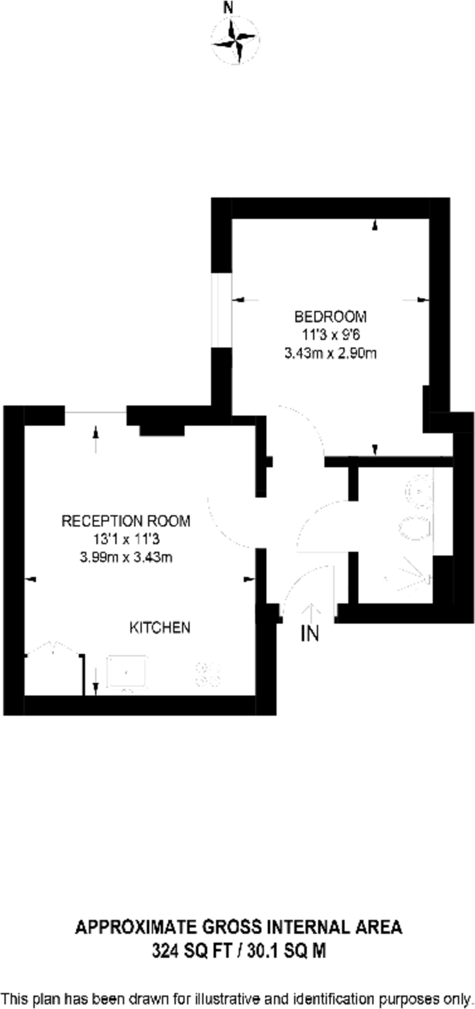 Brixton Road, Brixton, London, SW9 floorplan