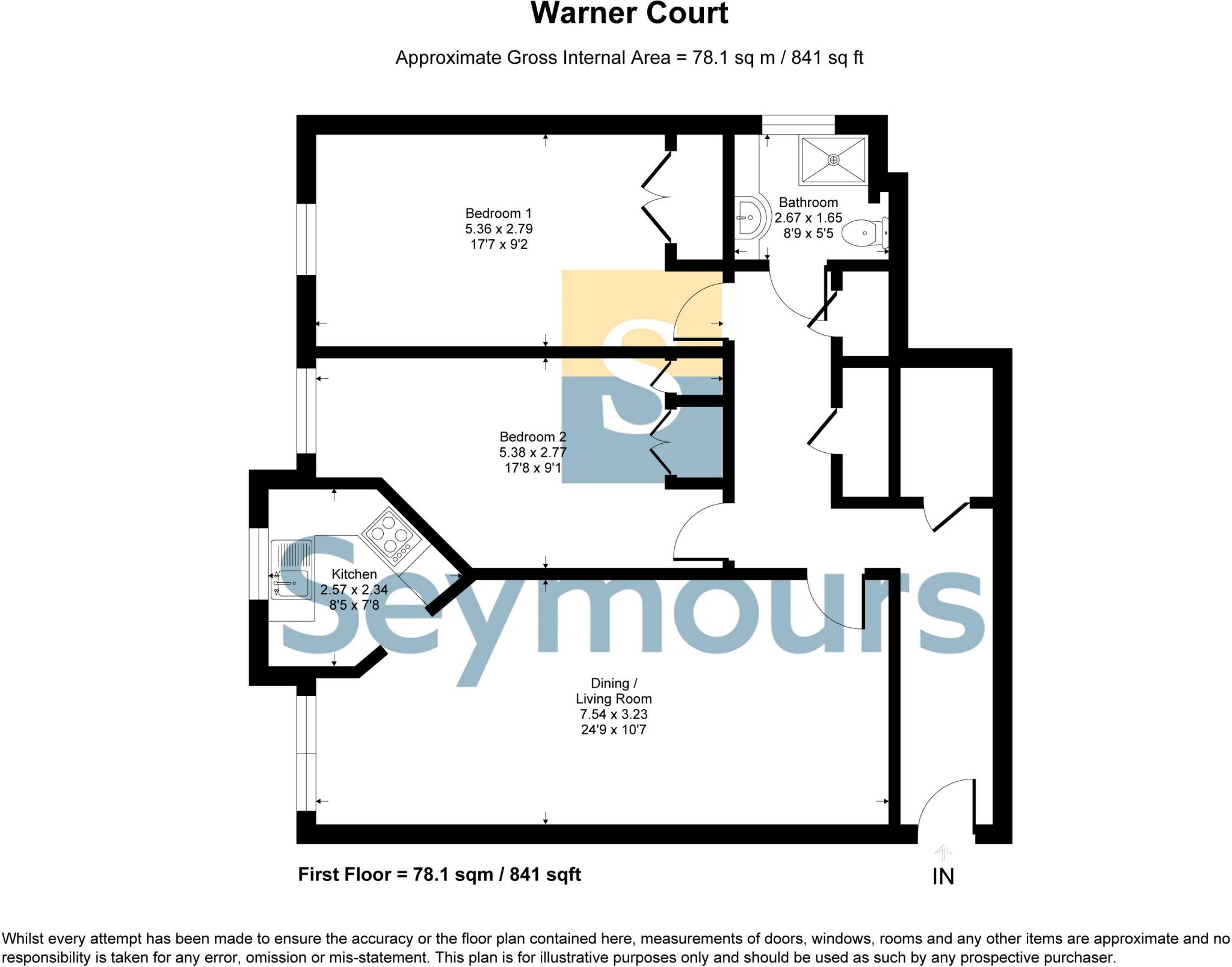 Yorktown Road, College Town floorplan