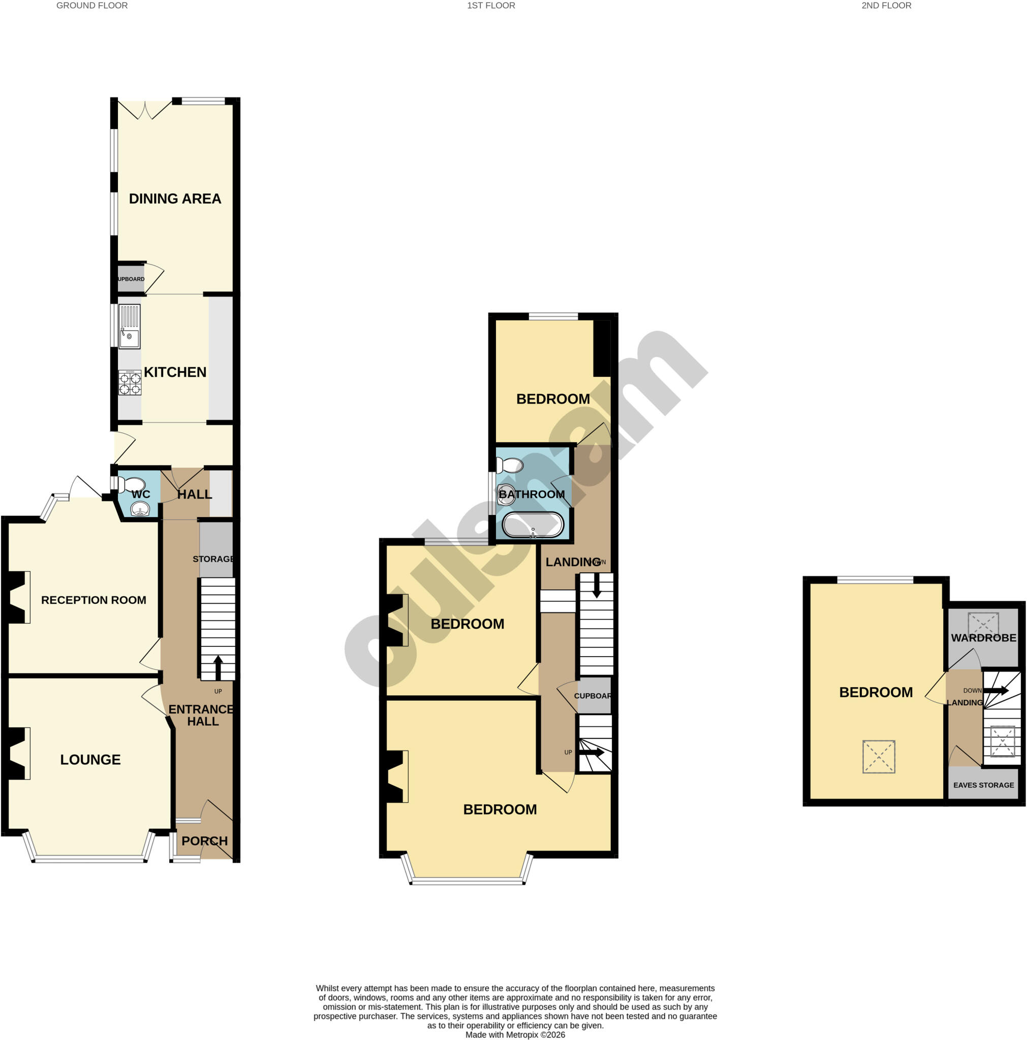 Cartland Road, Stirchley, Birmingham, West Midlands, B30 floorplan