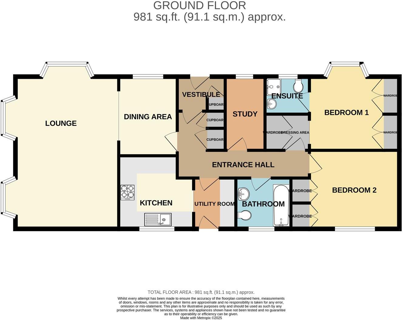 5 Bridgend Park, Brewery Road, Wooler floorplan