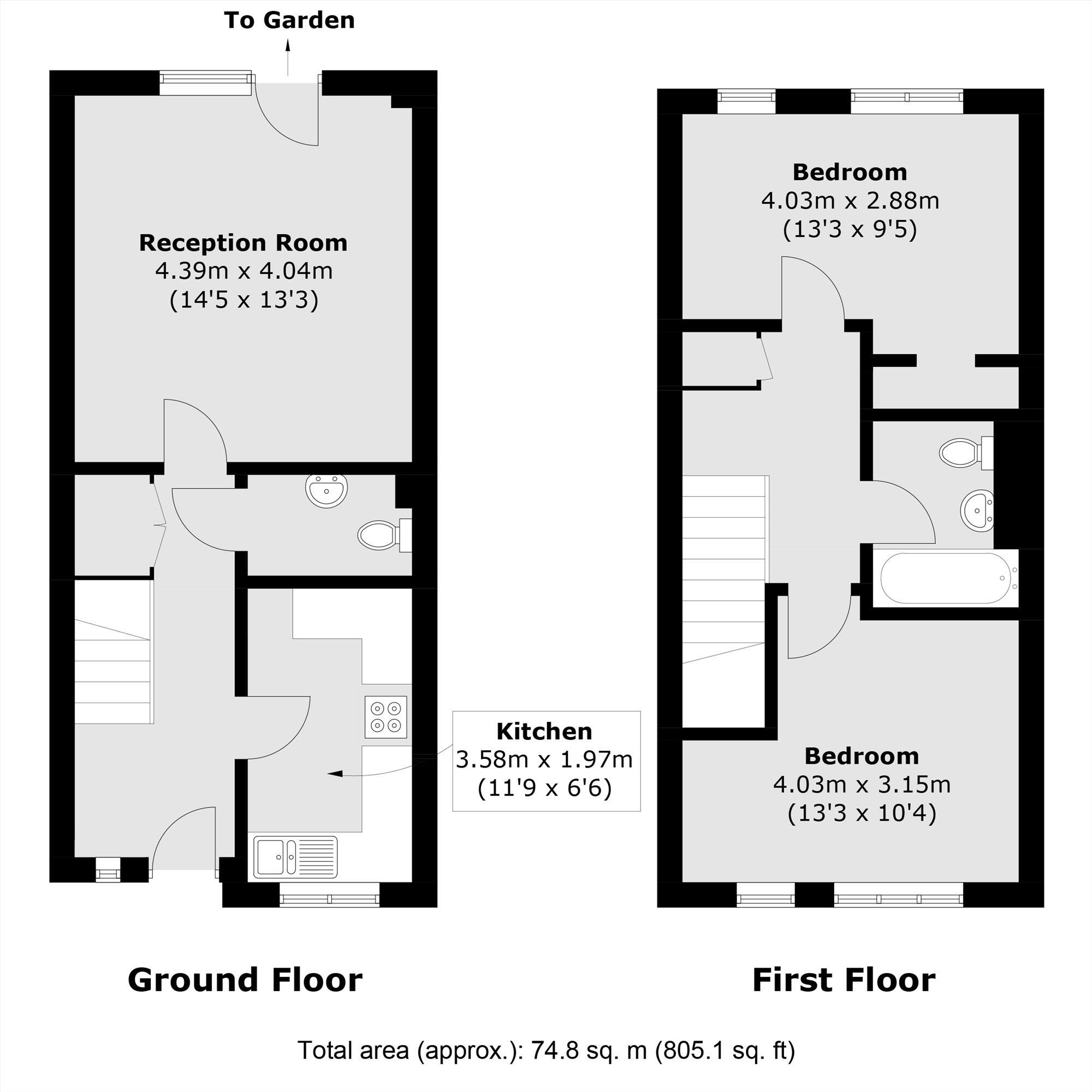 Odell Walk, Lewisham floorplan