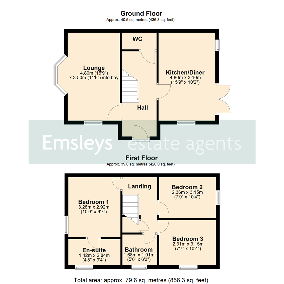 Tornado Drive, Tadcaster floorplan