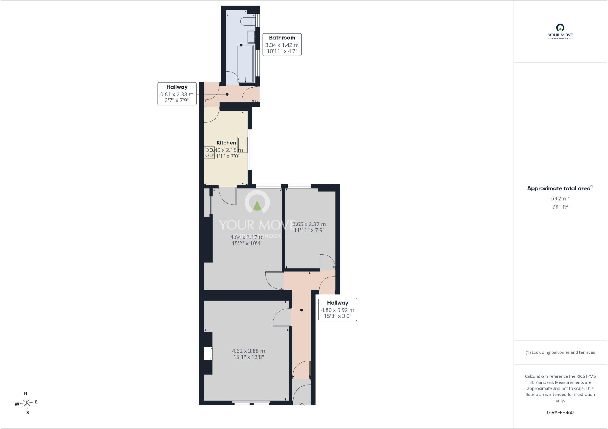 St. James Terrace, North Shields, Tyne and Wear, NE29 floorplan