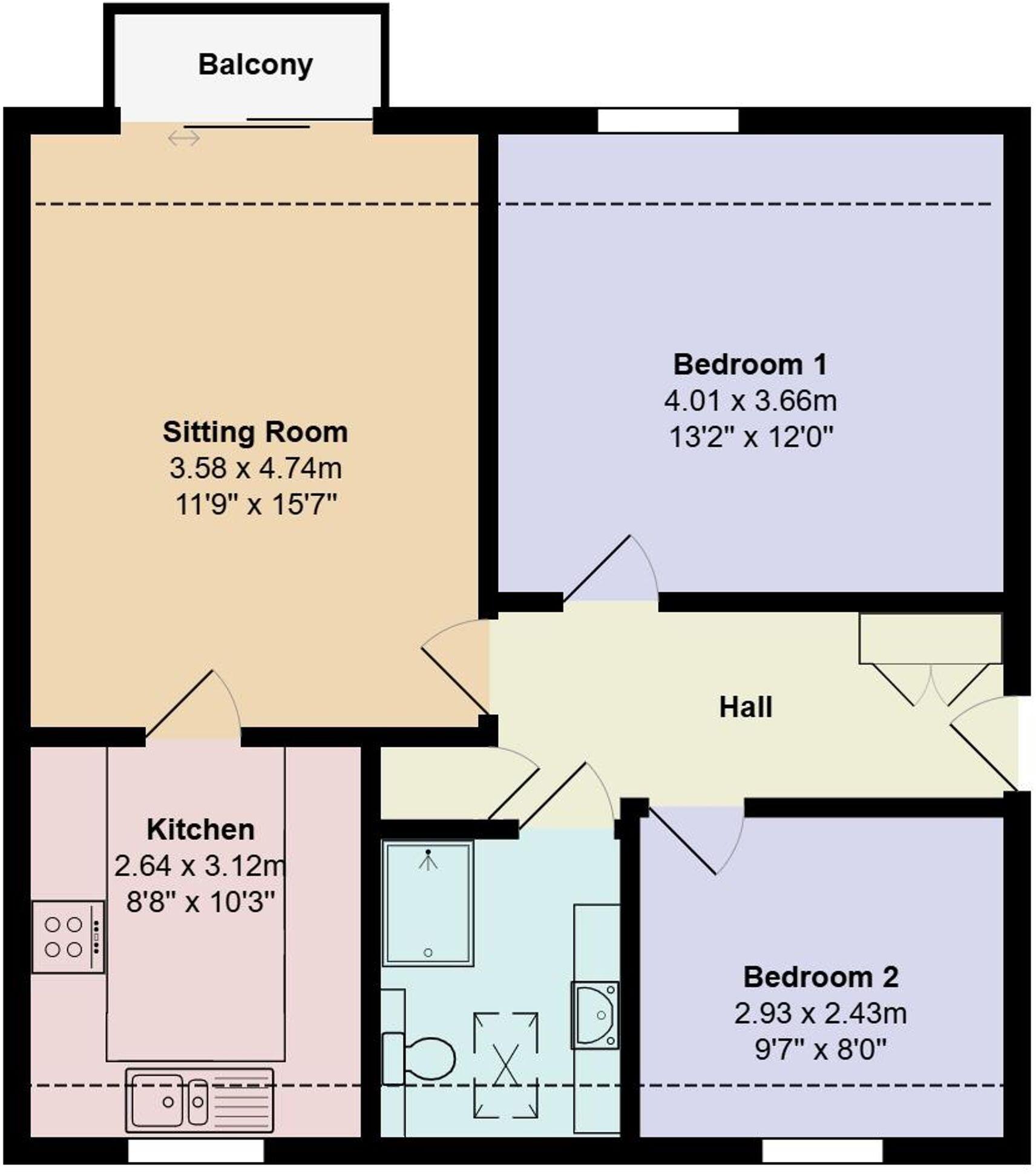 Rougham Road, Southgate House Rougham Road, IP33 floorplan