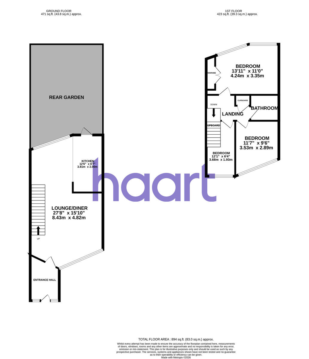 Templemere, Weybridge floorplan