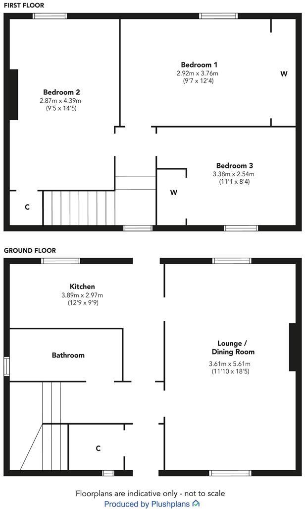 Waverley Street, Greenock floorplan