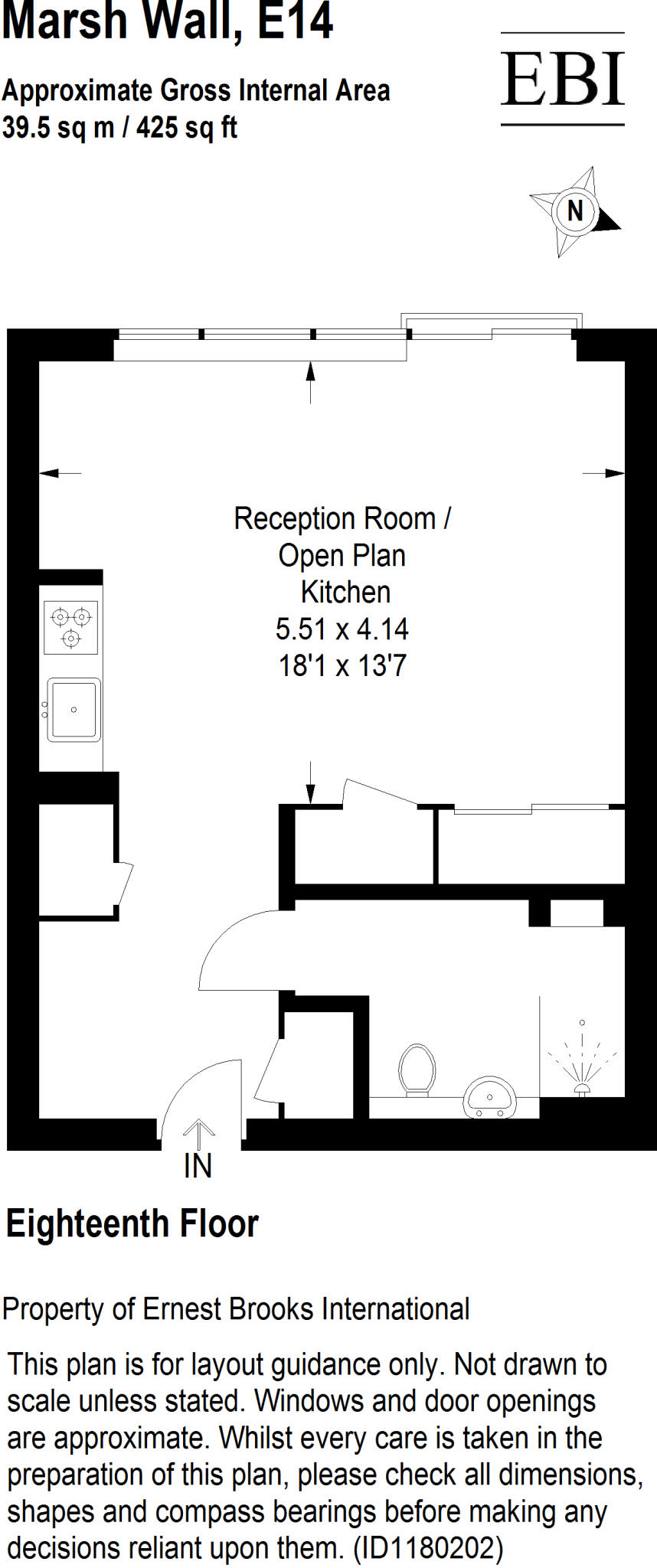 Landmark Pinnacle, 10 Marsh Wall, London, E14 floorplan