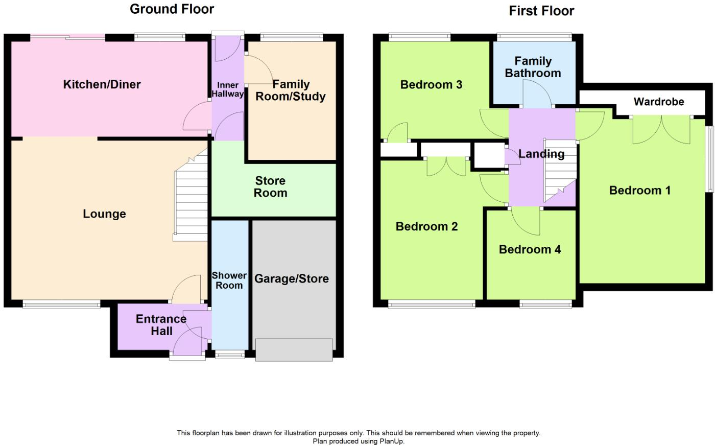 Langley, Bretton, Peterborough floorplan