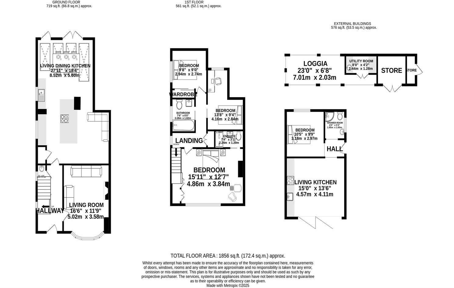 New Platt Lane, Goostrey floorplan