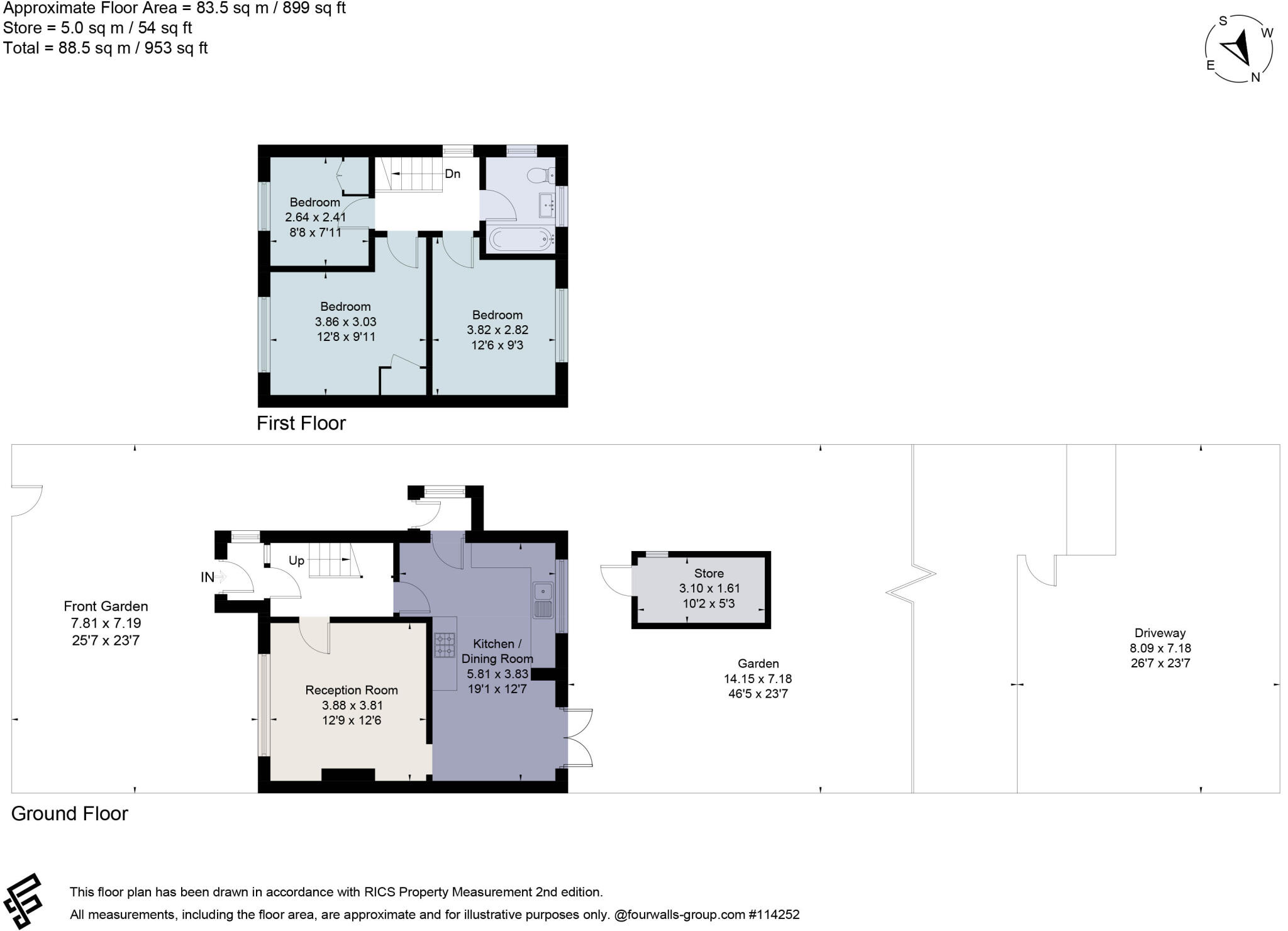 Moreton Road, Aston Upthorpe, DIDCOT, OX11 9EP floorplan