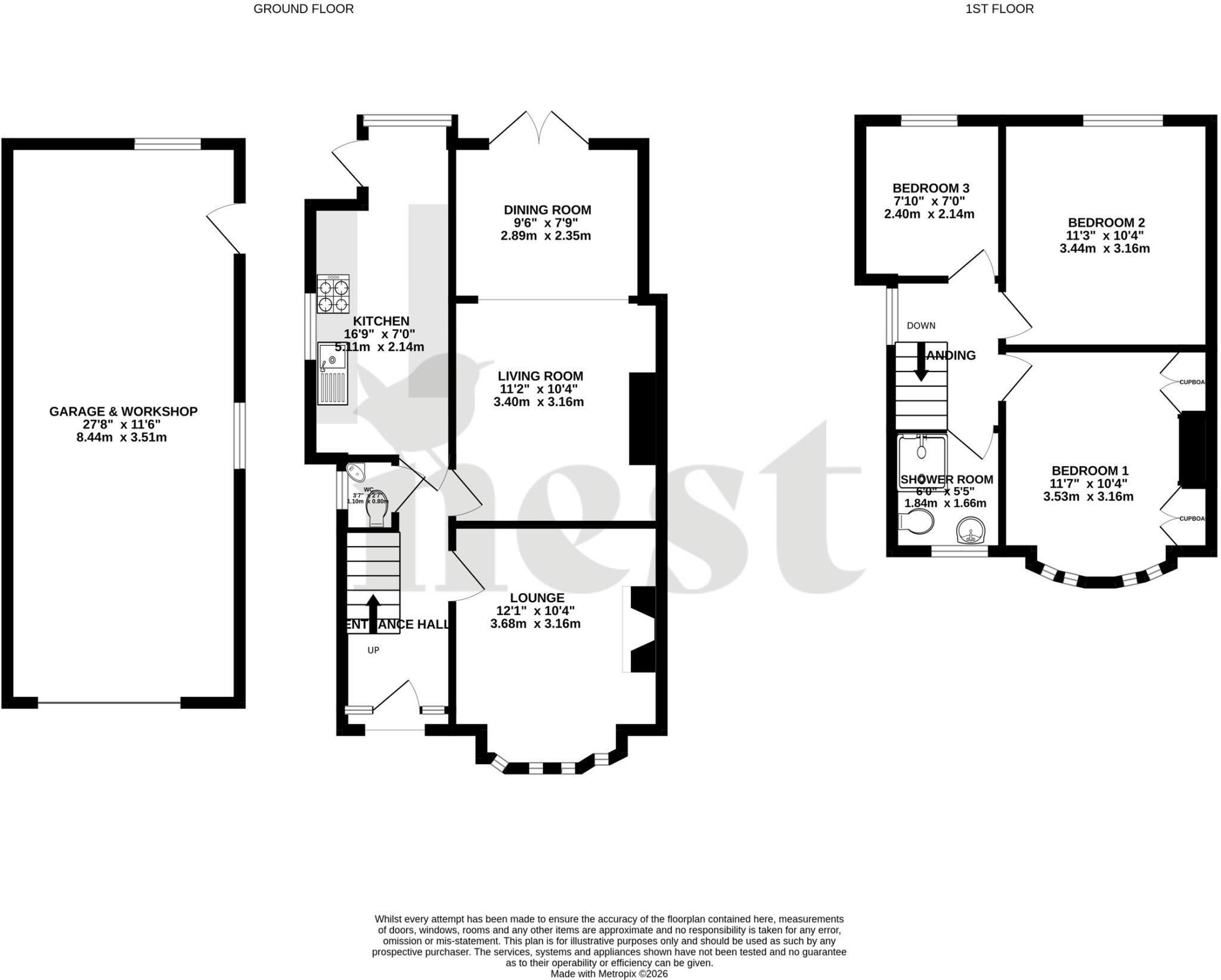 Obridge Road, Taunton, Somerset floorplan