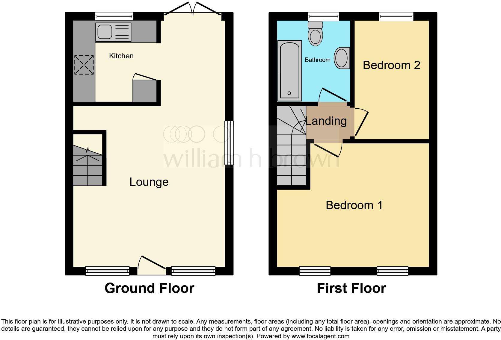 Clement Scott Mews, Cromer floorplan